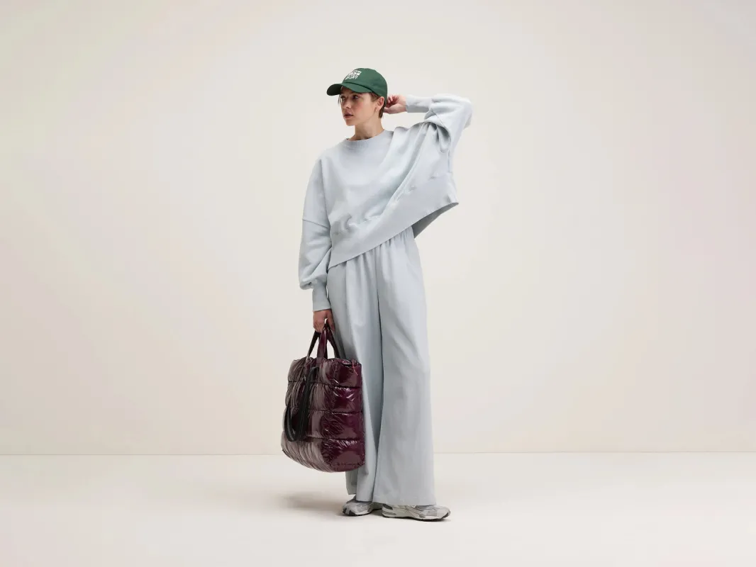 Vezza straight wide trousers (242 / W / GIVRE) sold by Bellrose