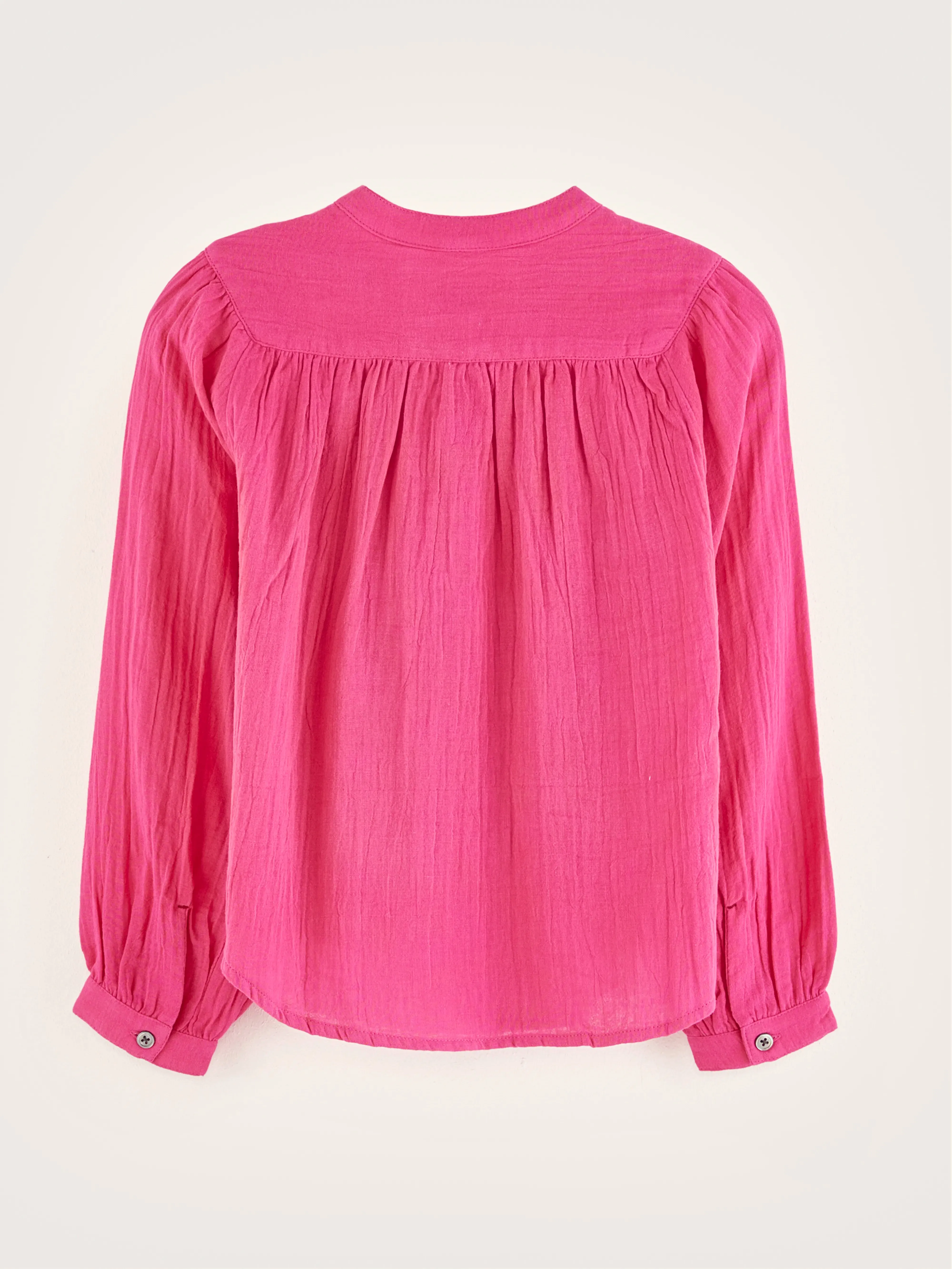 Hopsa classic blouse (242 / G / FUSHIA) sold by Bellrose product image thumbnail 4