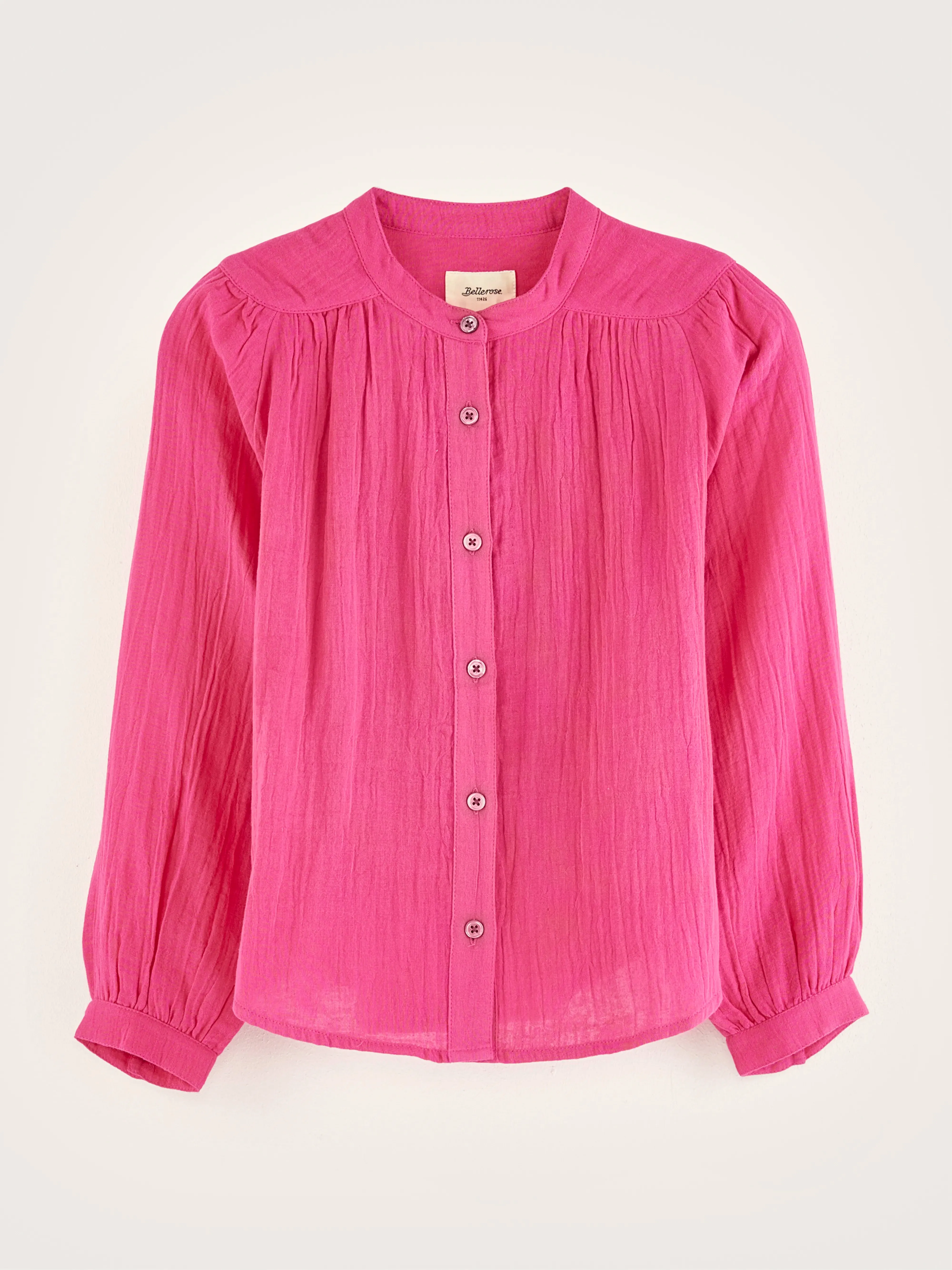 Hopsa classic blouse (242 / G / FUSHIA) sold by Bellrose product image thumbnail 2