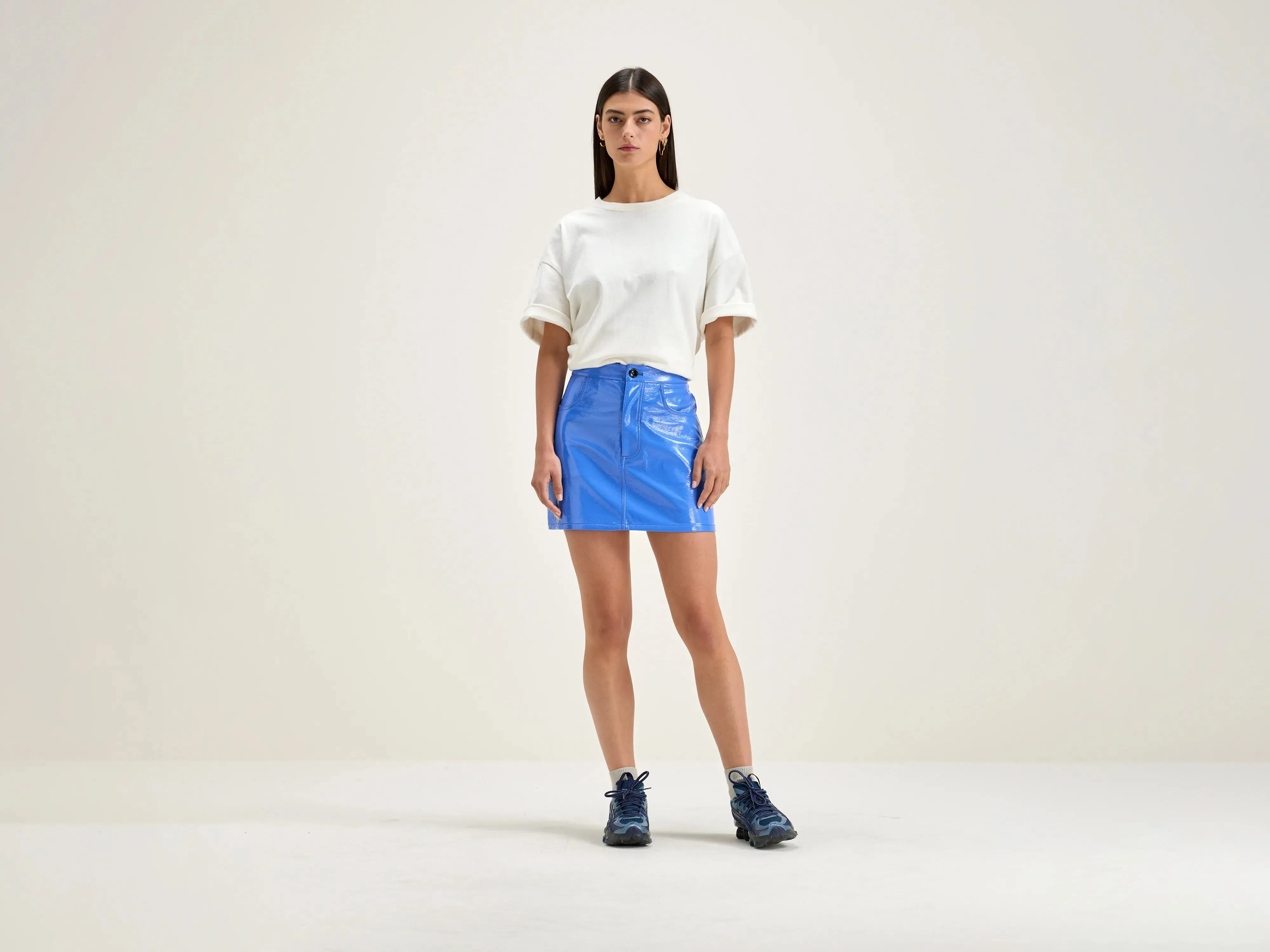 Sour mini skirt (242 / W / LAZULI) sold by Bellrose