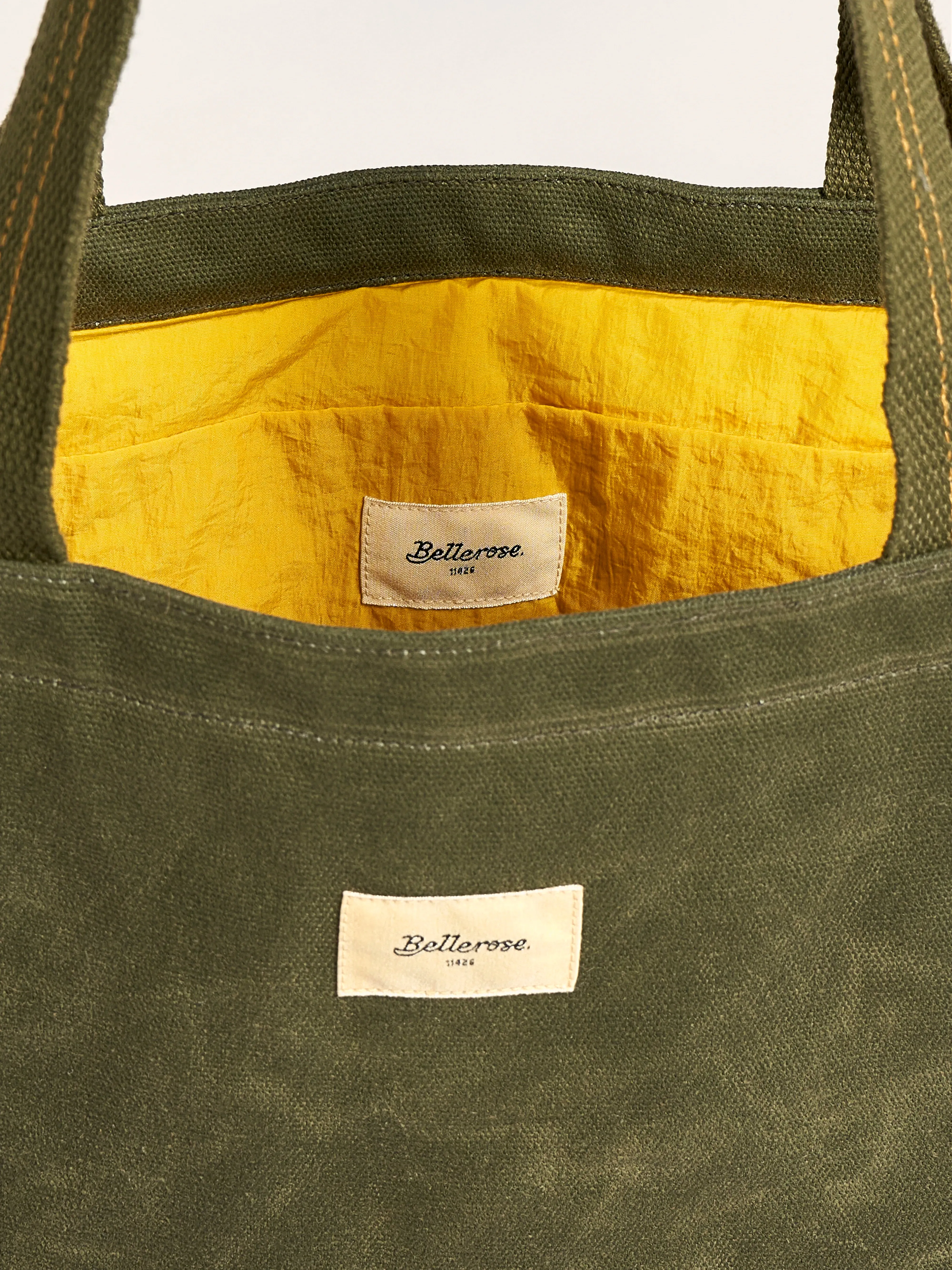 Hecole tote bag (242 / G / ARMY) sold by Bellrose product image thumbnail 3