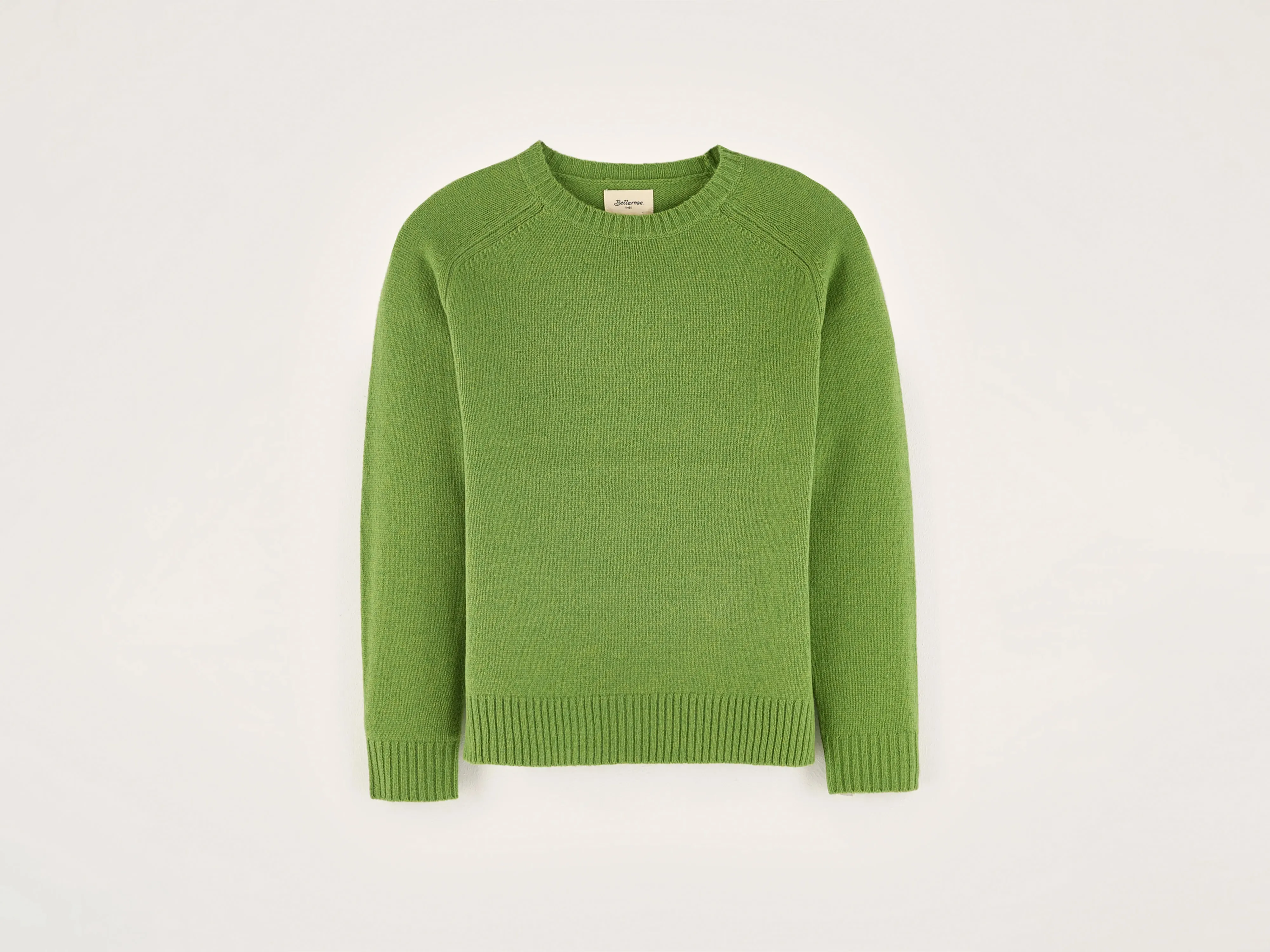 Gatu crew-neck sweater (242 / B / MATCHA) sold by Bellrose