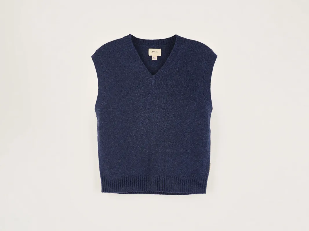 Gatty sleeveless sweater   (242 / B / INK) sold by Bellrose