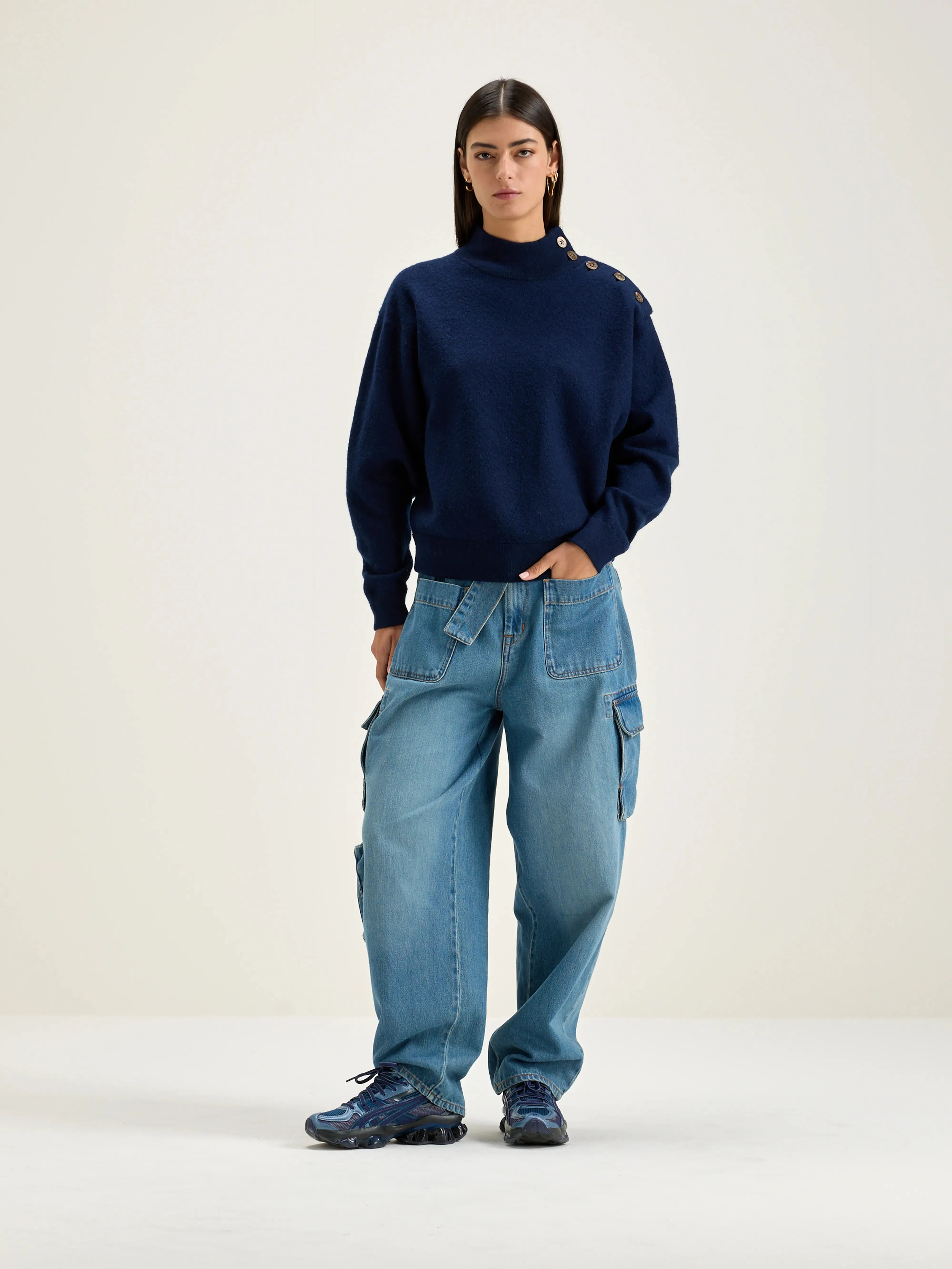 Goian crew-neck sweater (242 / W / INK) sold by Bellrose product image thumbnail 3