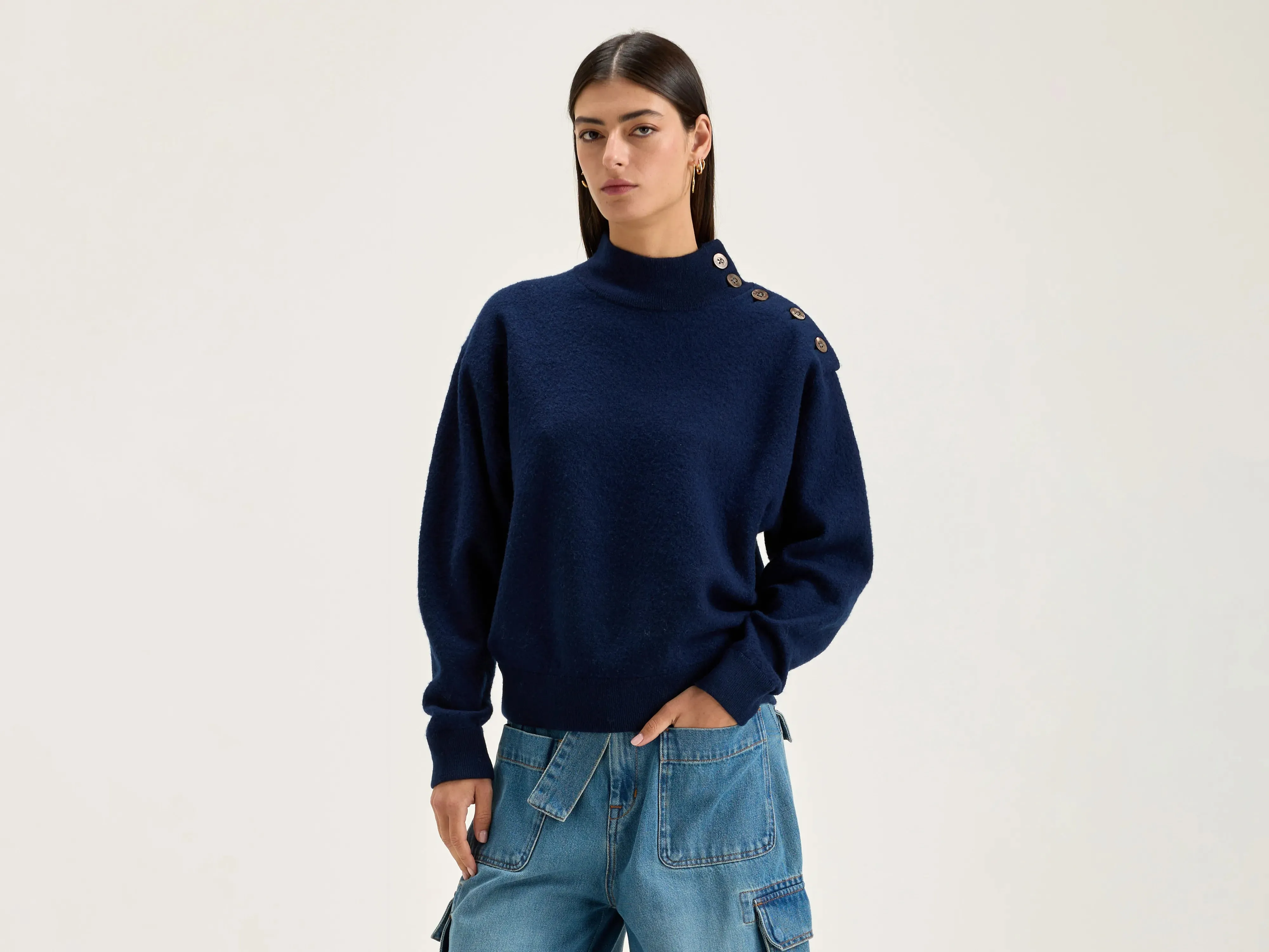 Goian crew-neck sweater (242 / W / INK) sold by Bellrose