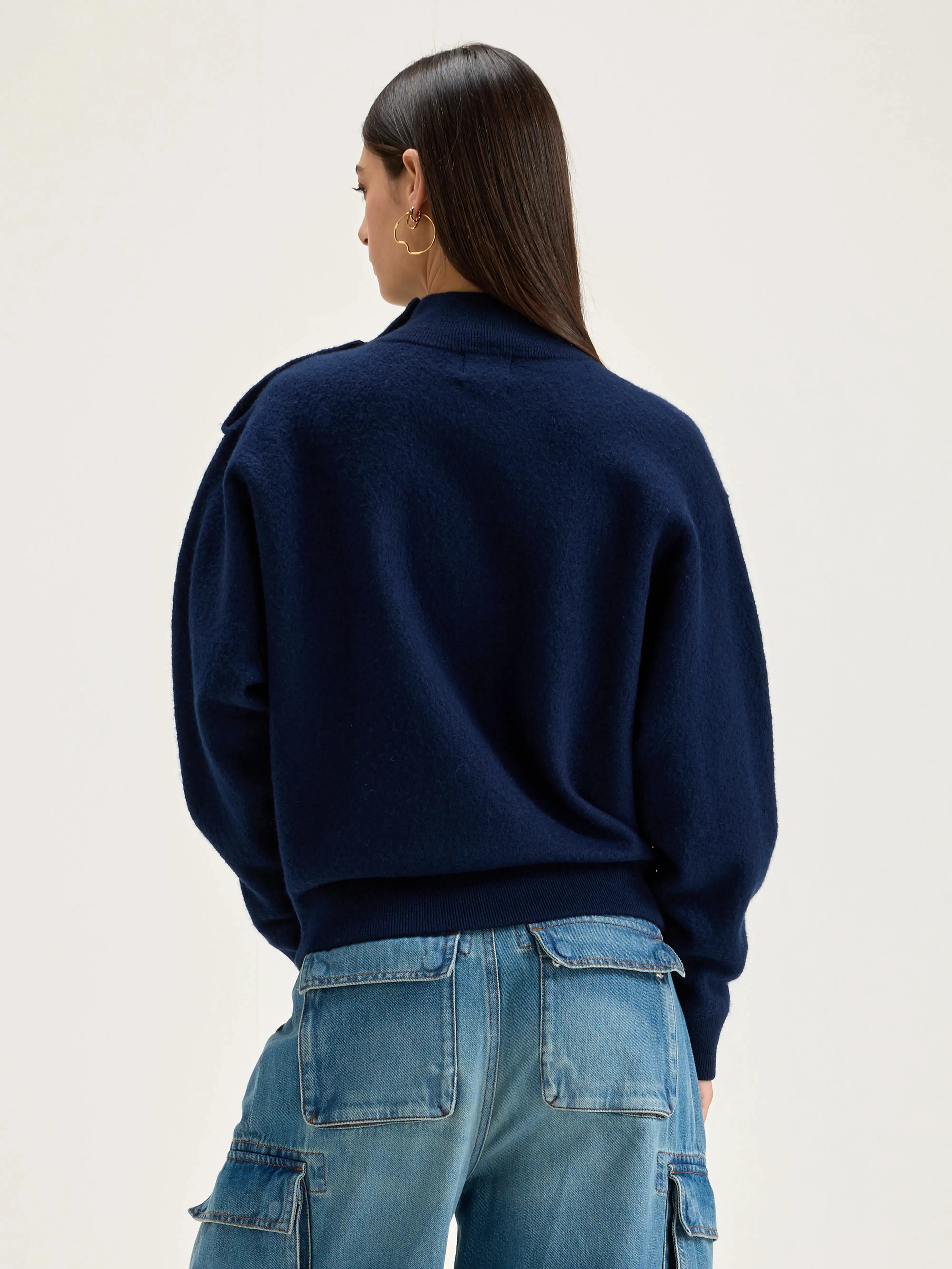 Goian crew-neck sweater (242 / W / INK) sold by Bellrose product image thumbnail 4