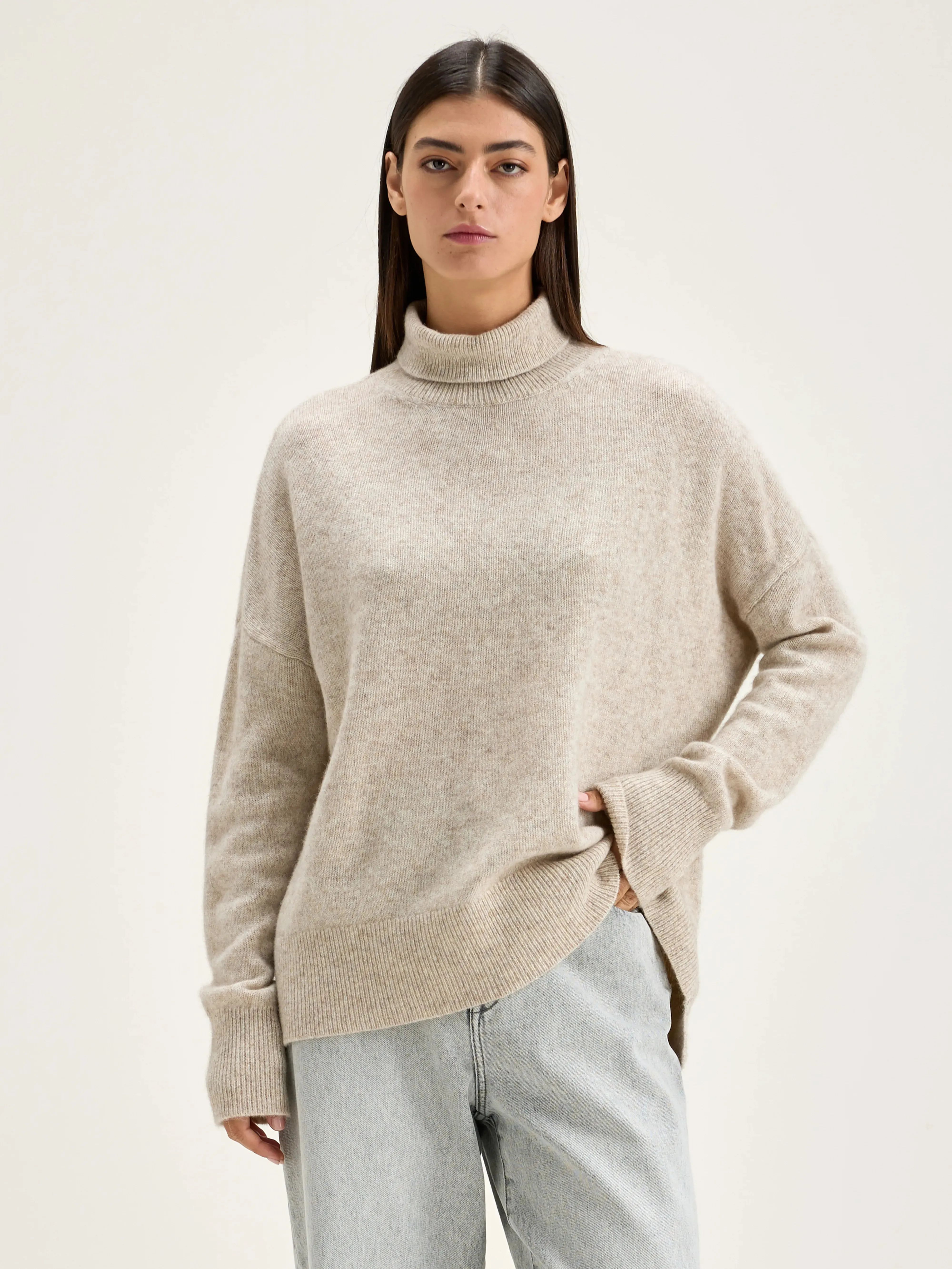 Ganzi turtleneck sweater (242 / W / OYSTER) sold by Bellrose product image thumbnail 2