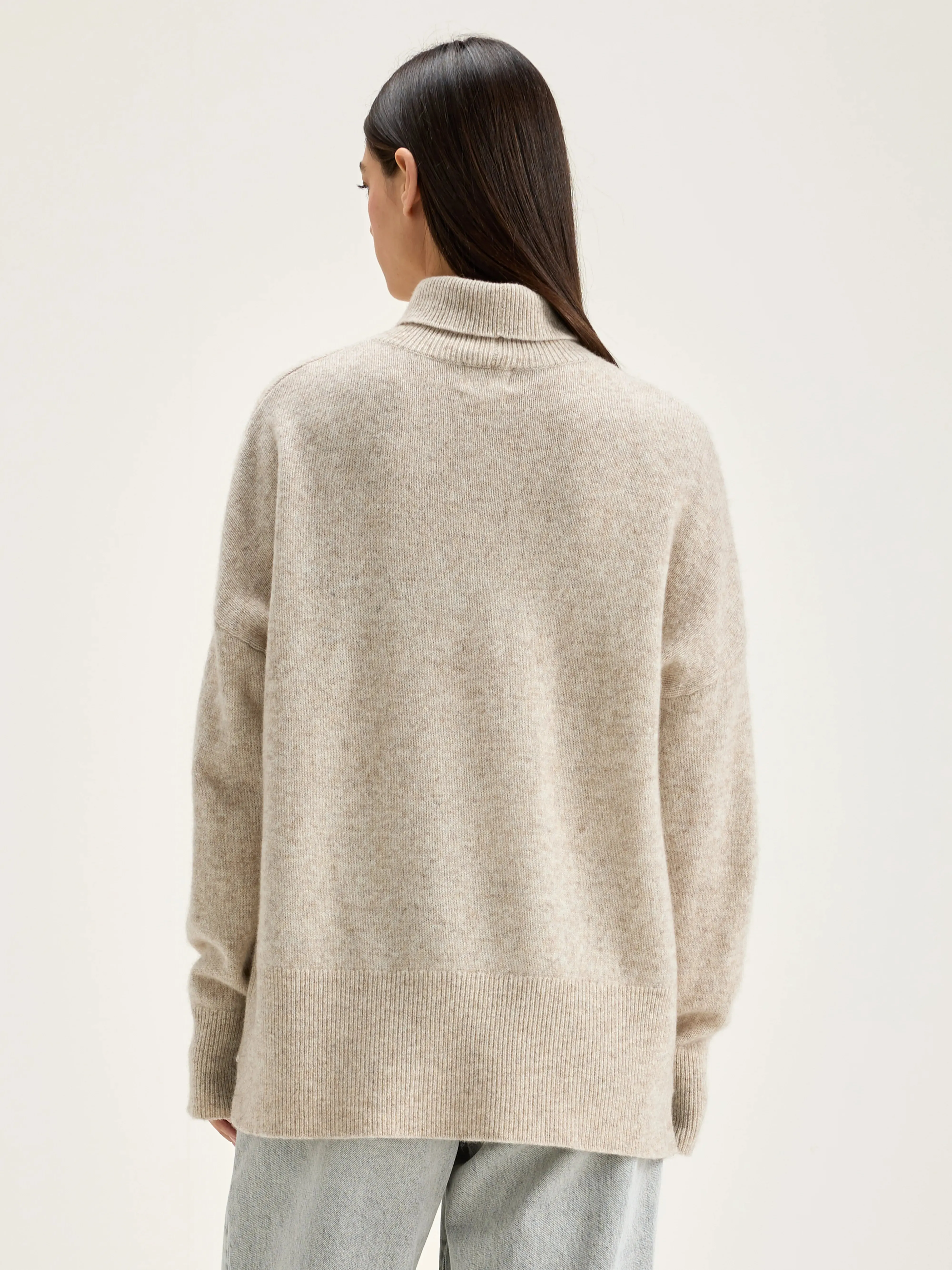 Ganzi turtleneck sweater (242 / W / OYSTER) sold by Bellrose product image thumbnail 4