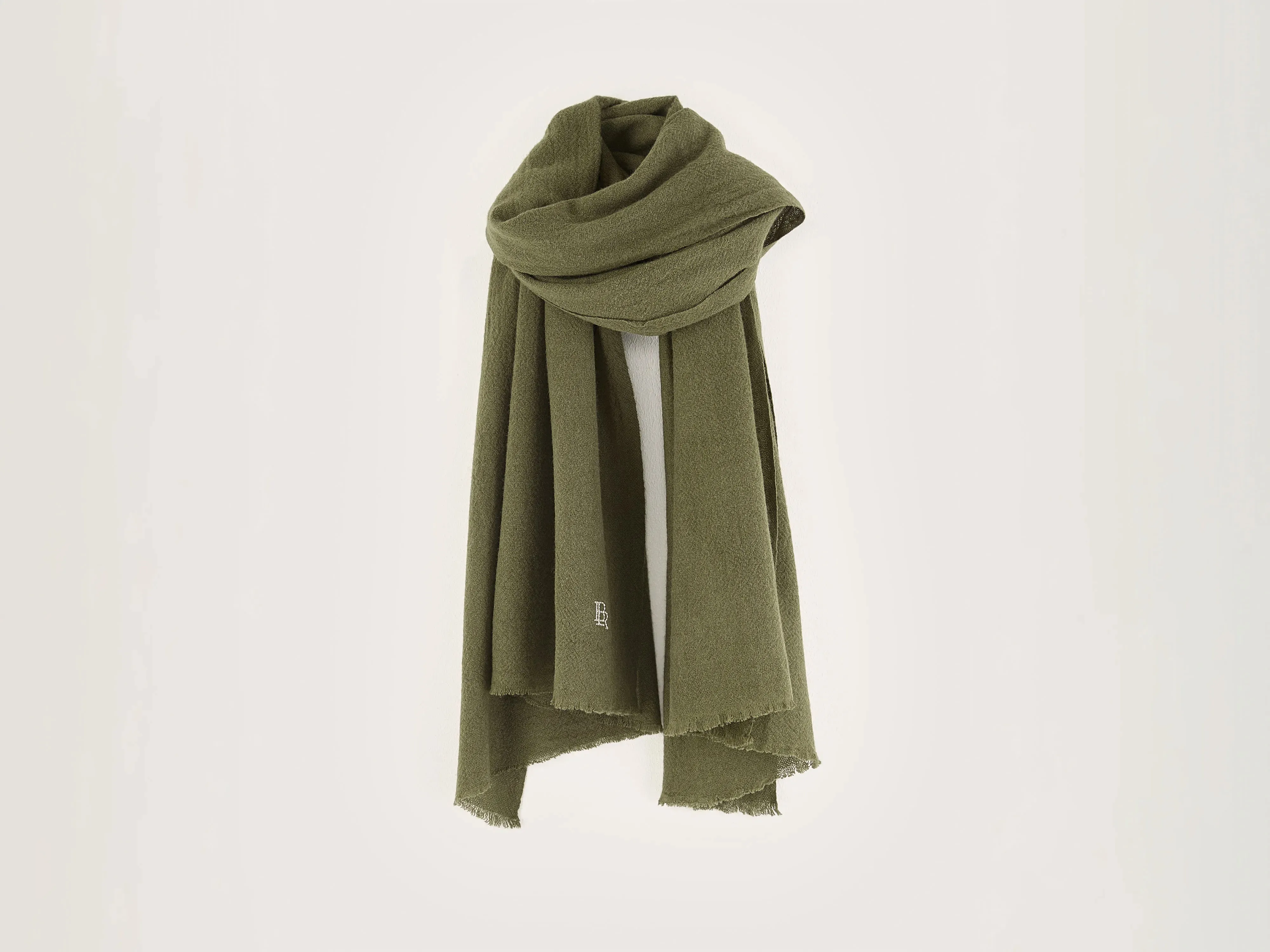 Rywo woven scarf (242 / W / MILITARY) sold by Bellrose