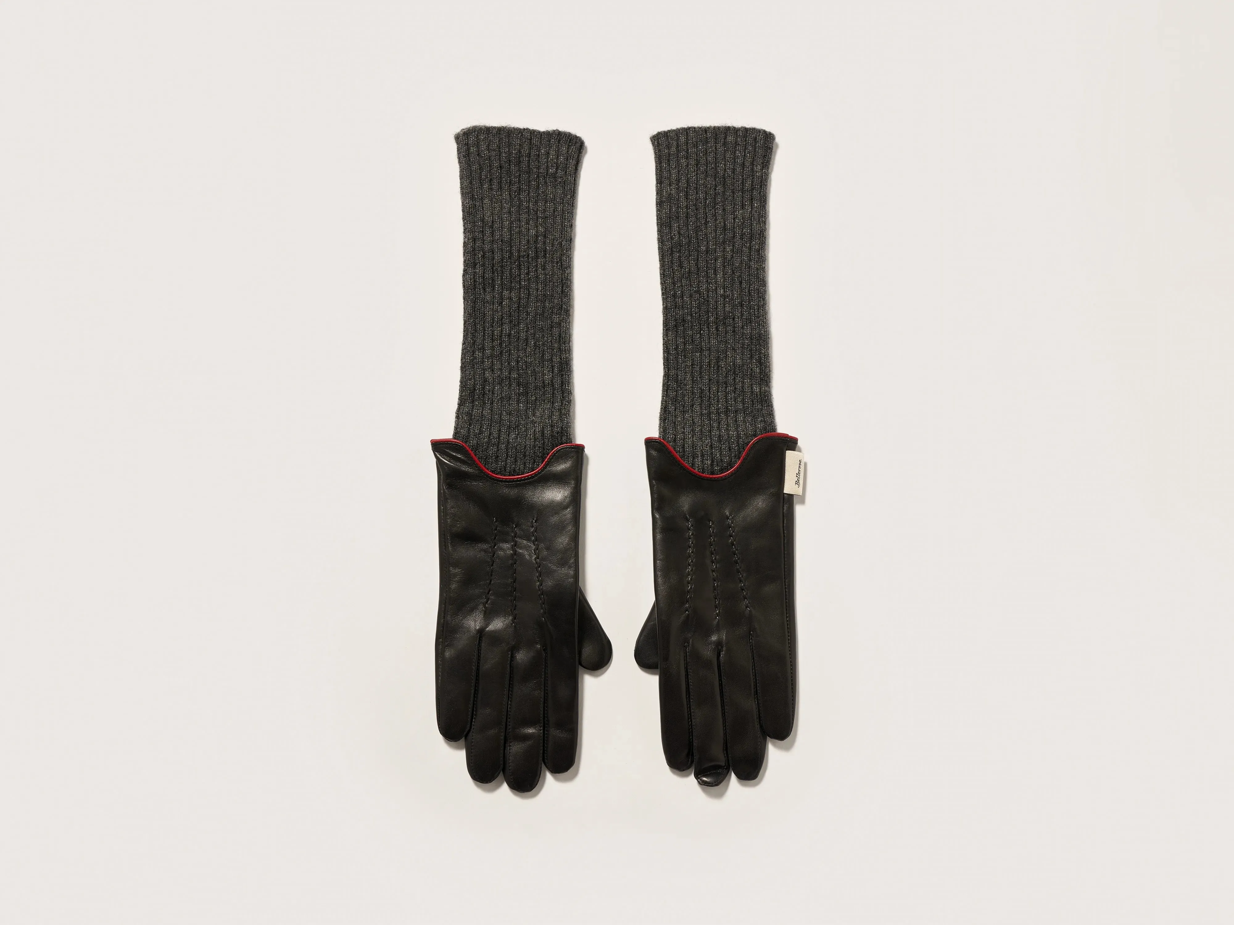 Gia leather gloves (242 / W / BLACK) sold by Bellrose