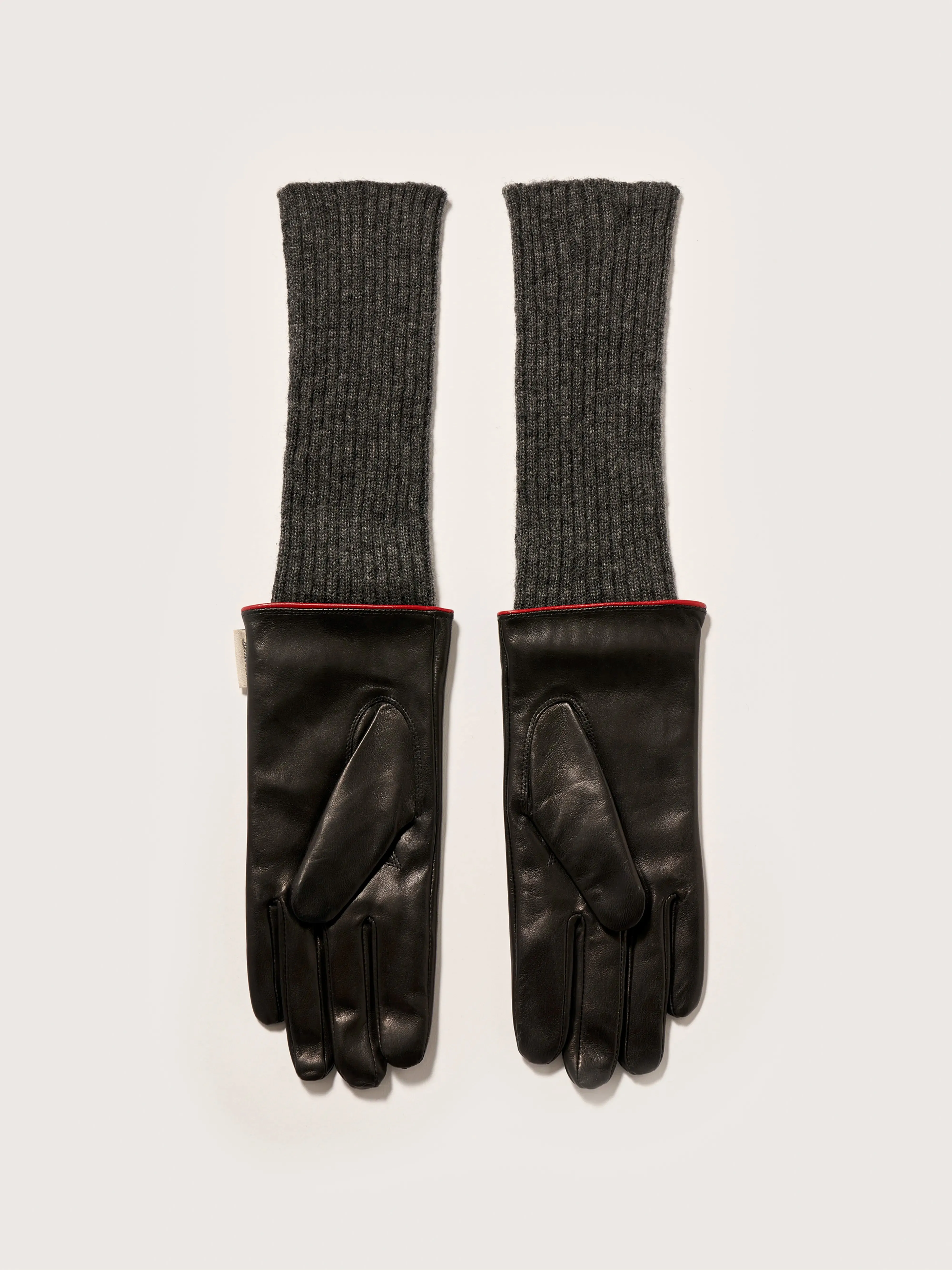 Gia leather gloves (242 / W / BLACK) sold by Bellrose product image thumbnail 3