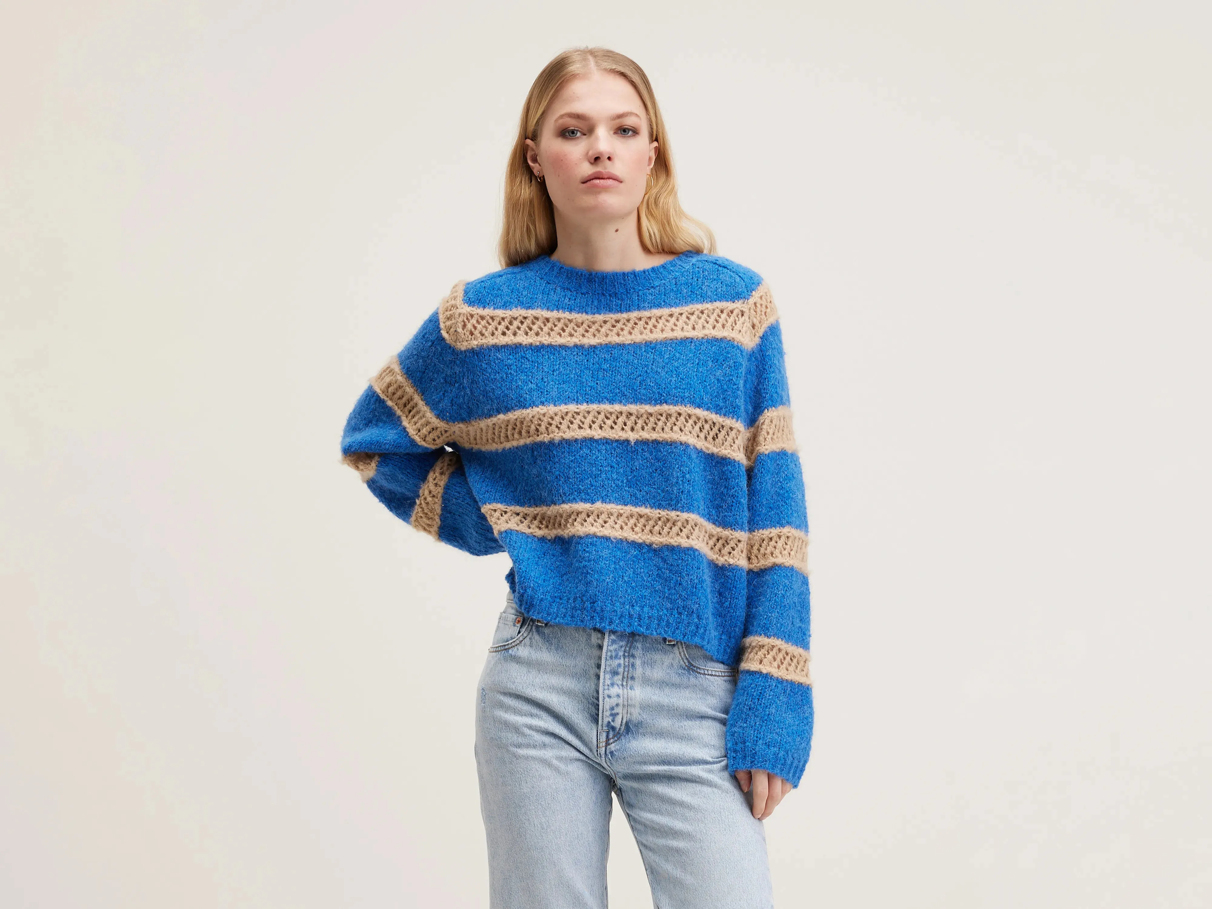 Roft crew-neck sweater (242 / W / SEA) sold by Bellrose