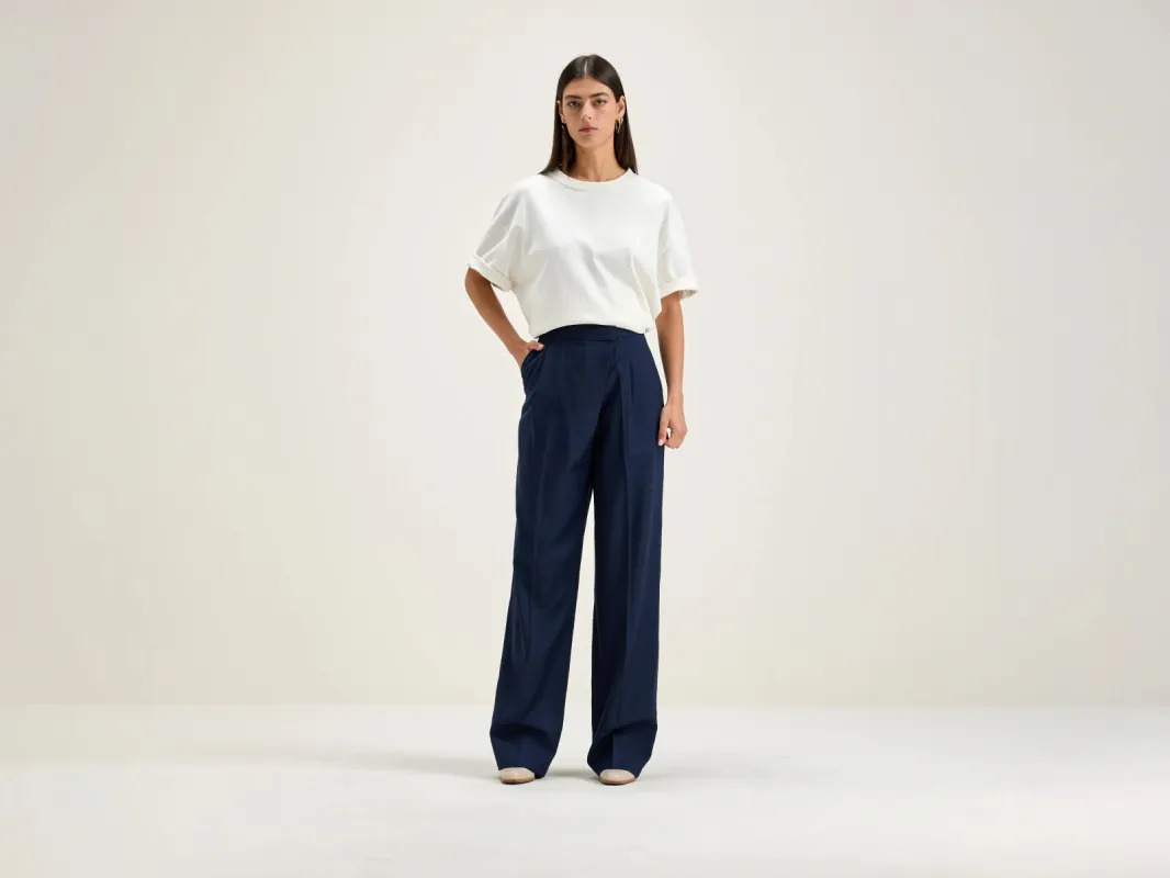 Tom tailored trousers (242 / W / NAVAL) sold by Bellrose