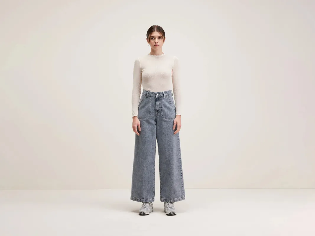 Petula wide jeans (242 / W / SNOW) made by Bellerose