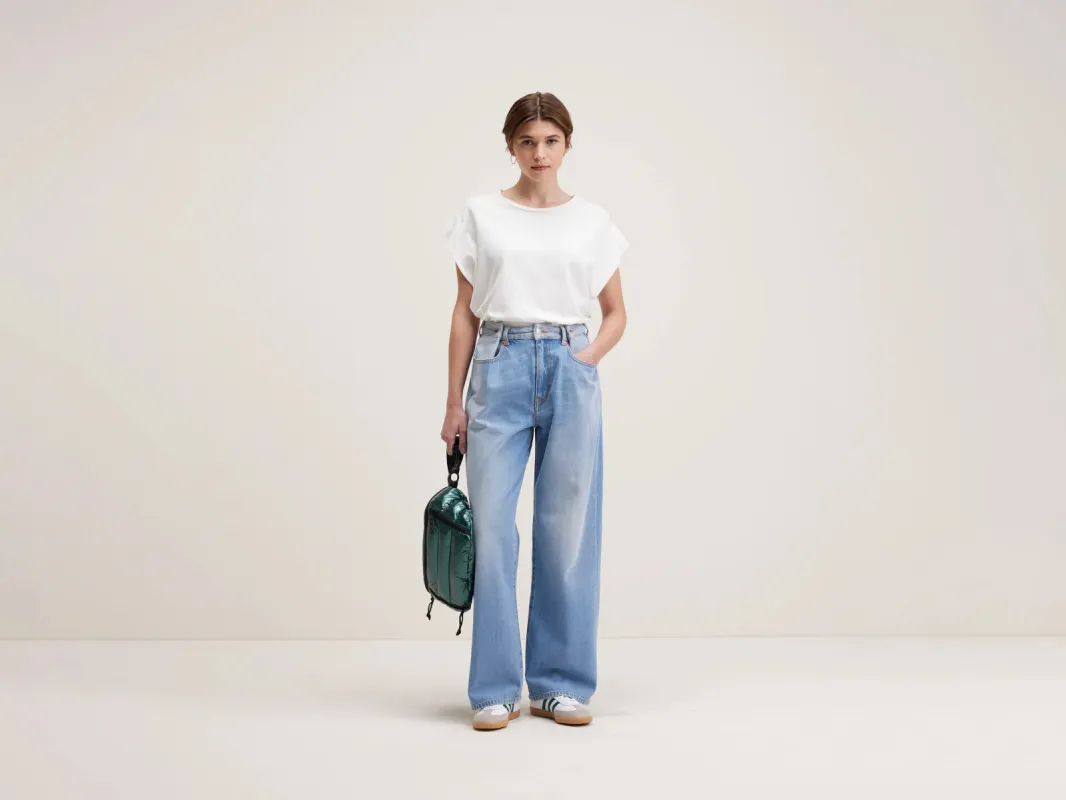 Plomb wide jeans (242 / W / VINTAGE BLUE) sold by Bellrose