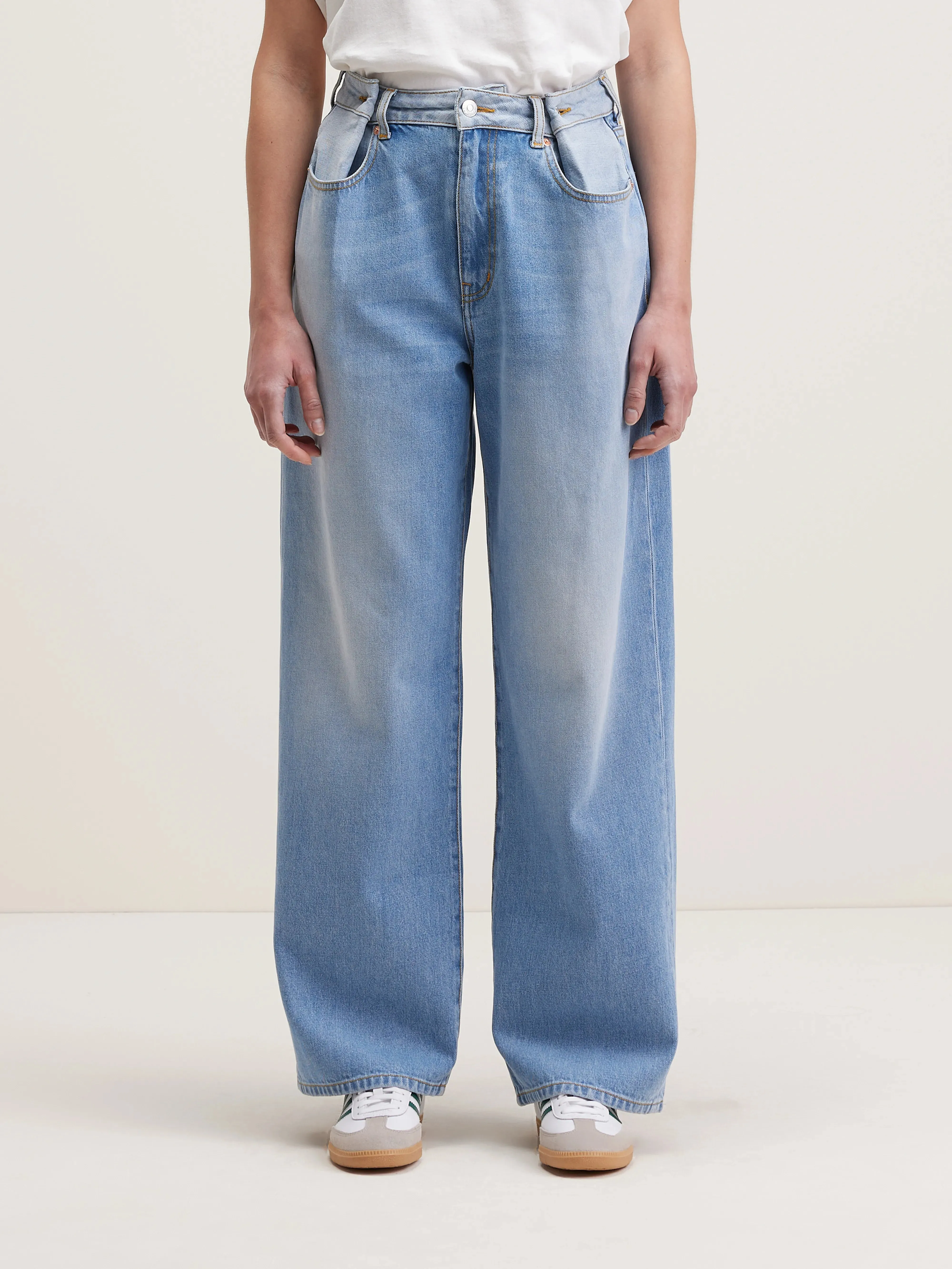 Plomb wide jeans (242 / W / VINTAGE BLUE) sold by Bellrose product image thumbnail 3