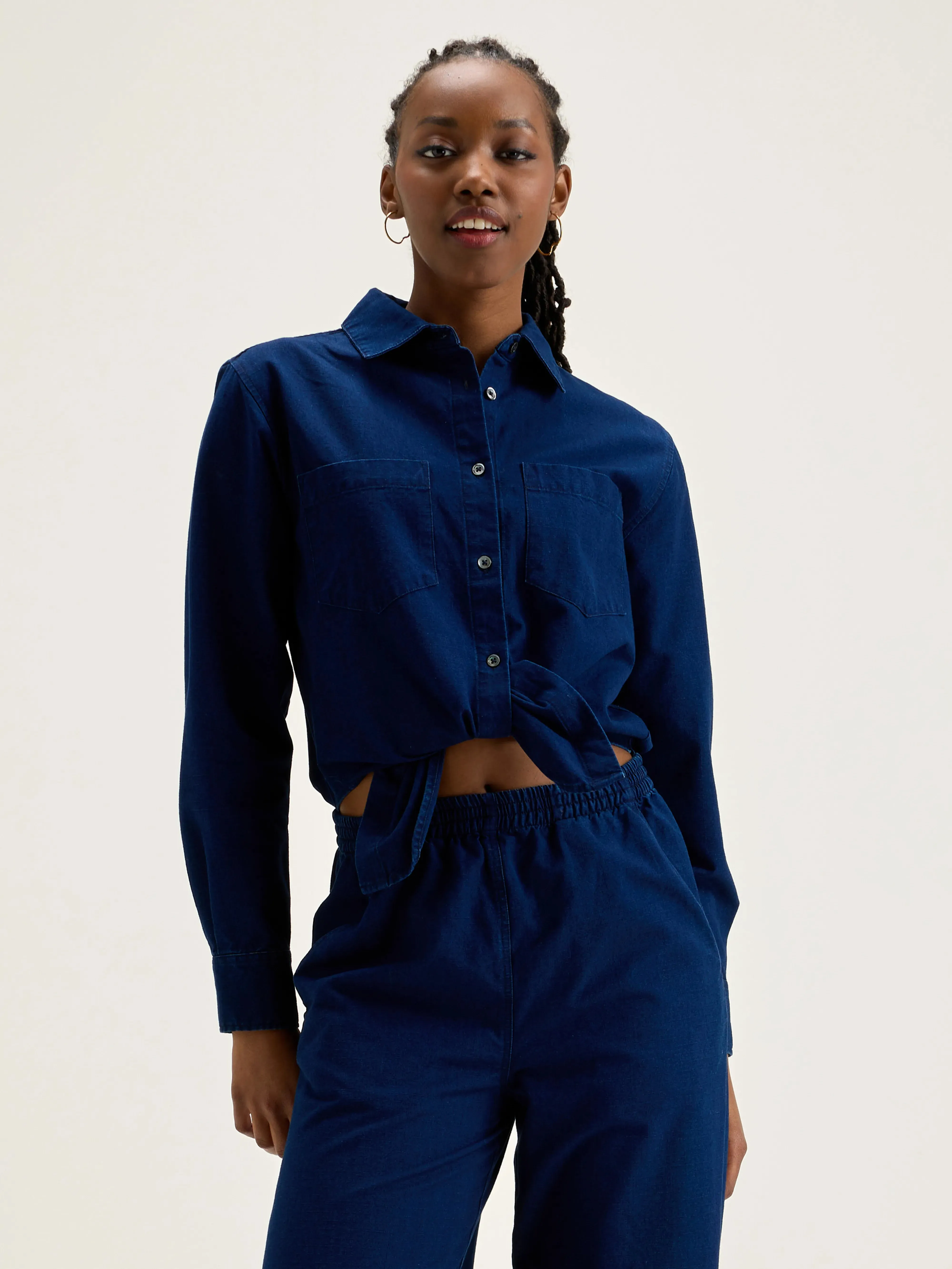 Pedram denim jumpsuit (242 / W / RINSE) sold by Bellrose product image thumbnail 3