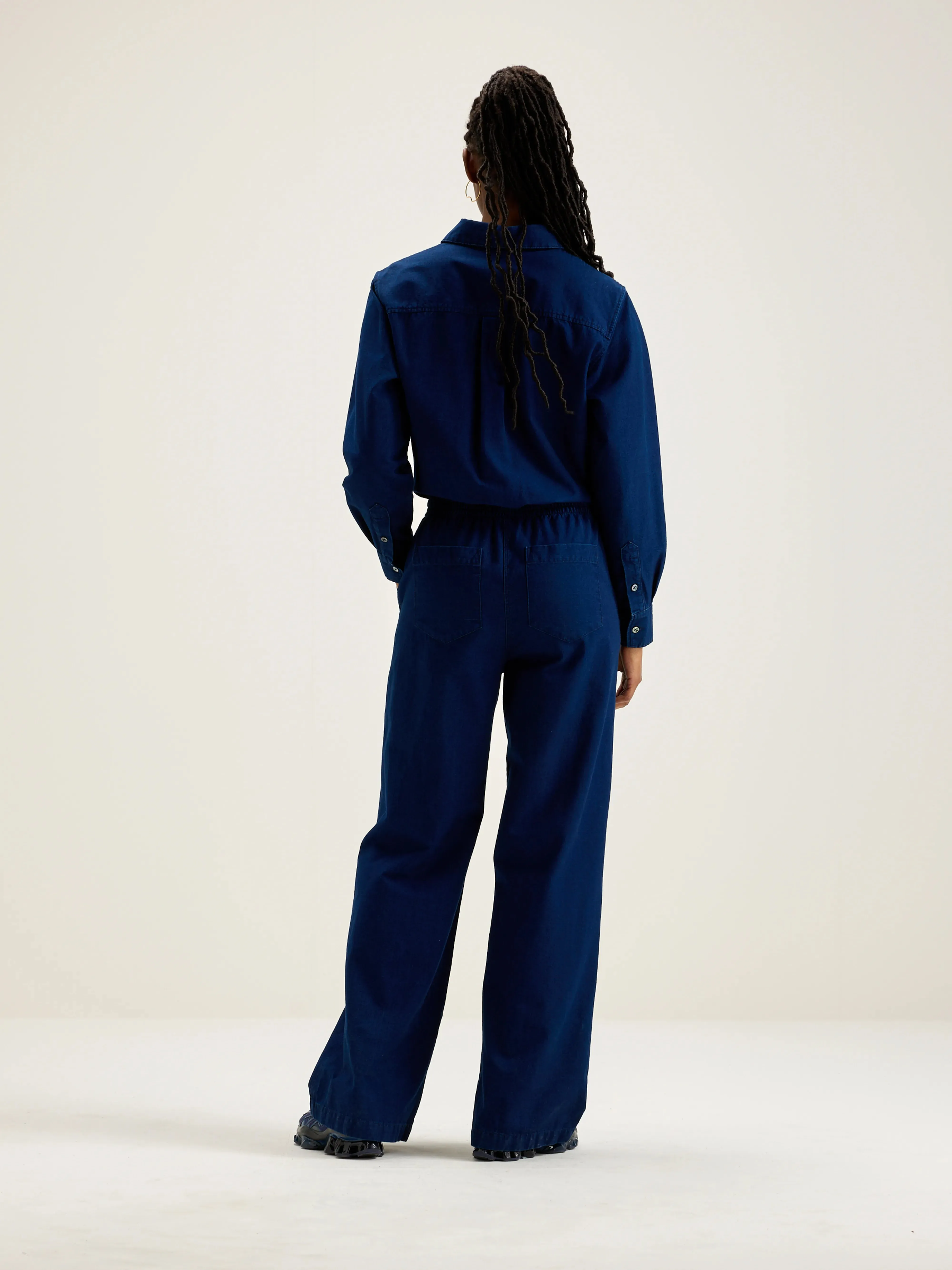 Pedram denim jumpsuit (242 / W / RINSE) sold by Bellrose product image thumbnail 4