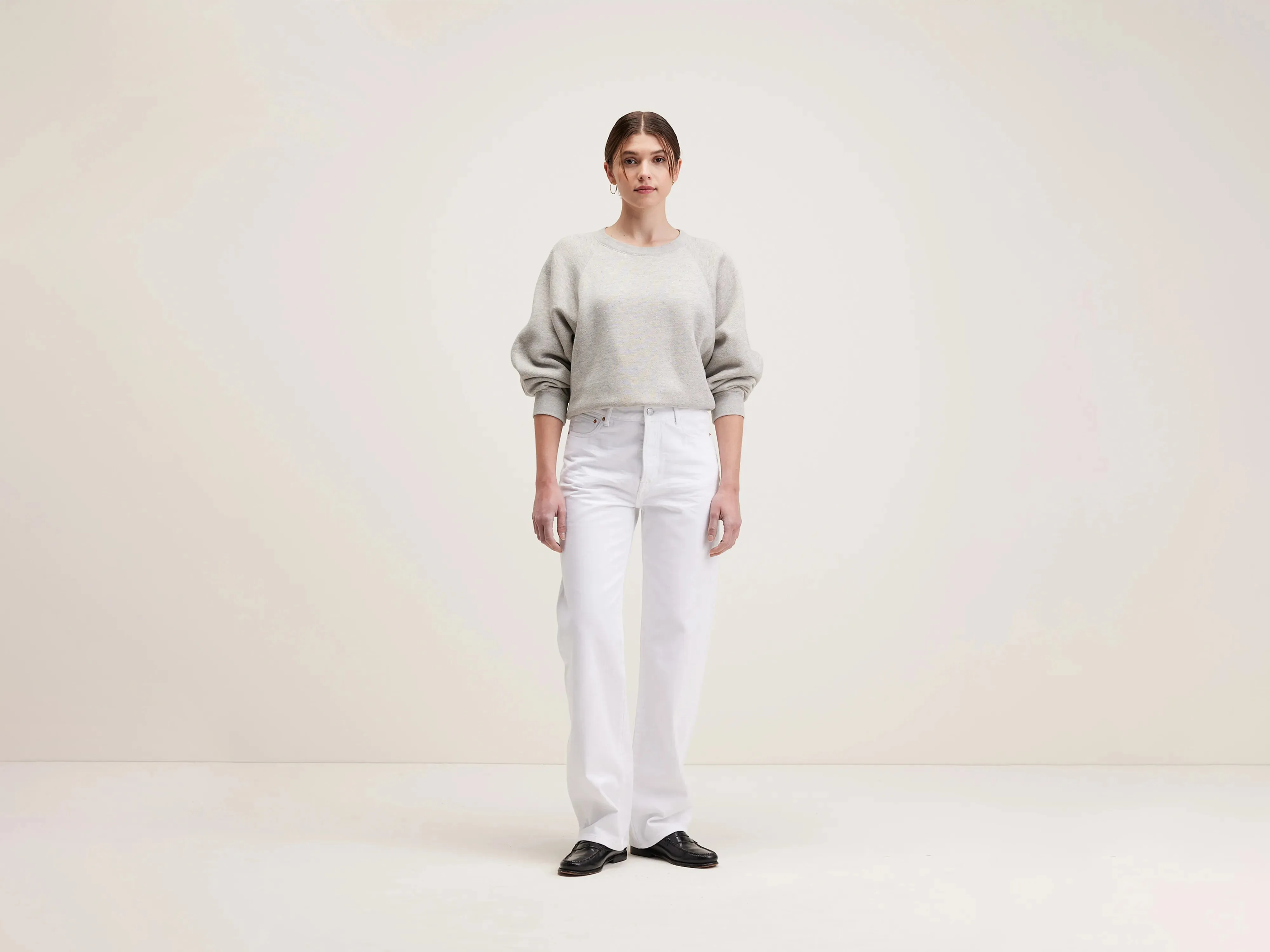 Denim N. 32 straight jeans (242 / W / WHITE) sold by Bellrose