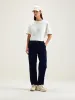 Pizzy relaxed trousers (242 / W / NAVAL) sold by Bellrose