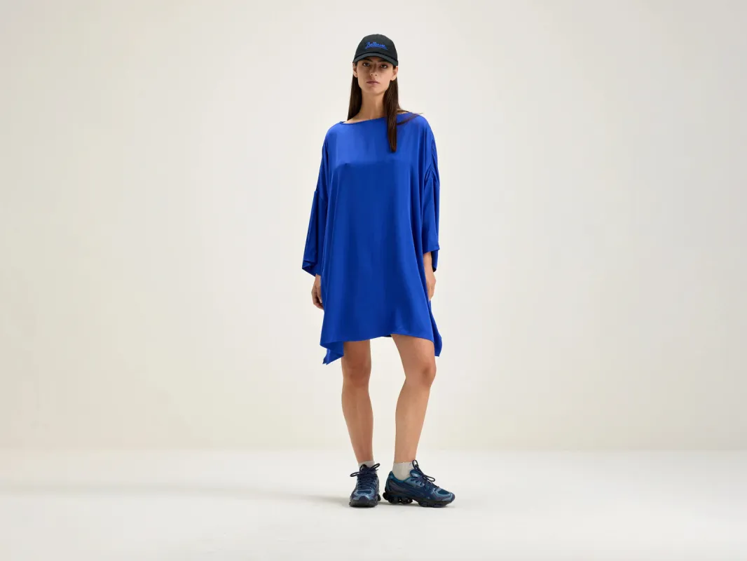 Tigers mini dress (242 / W / LAZULI) made by Bellerose