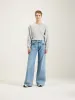 Denim N. 97 wide jeans (242 / W / USED LT BLUE) sold by Bellrose