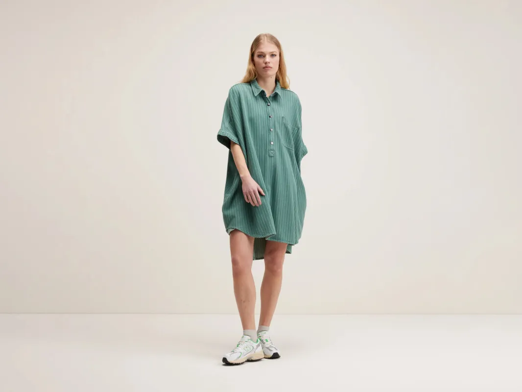Klenn shirt dress (242 / W / LT STONE WASH) sold by Bellrose