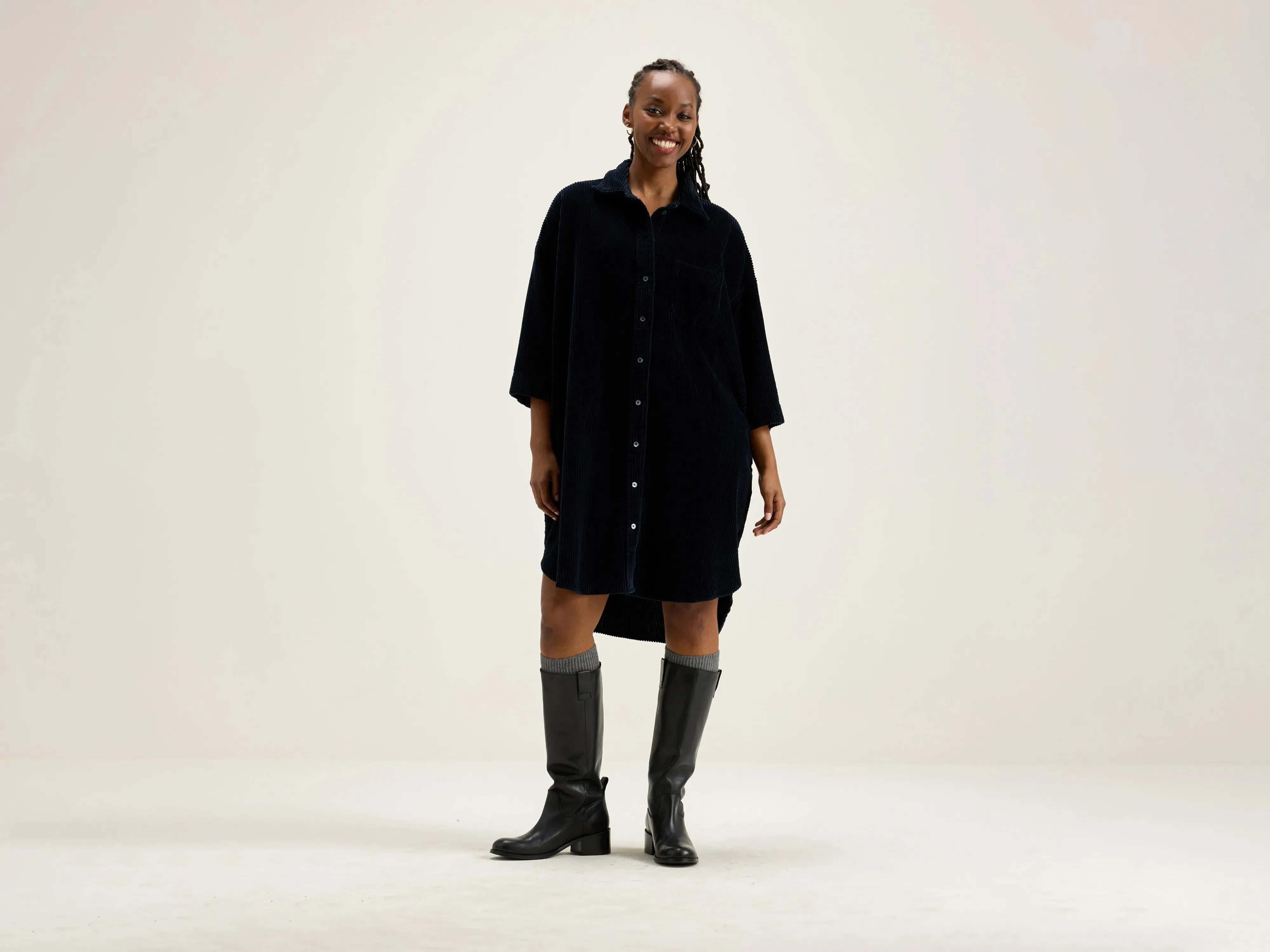 Gladys shirt dress (242 / W / AMERICA) sold by Bellrose