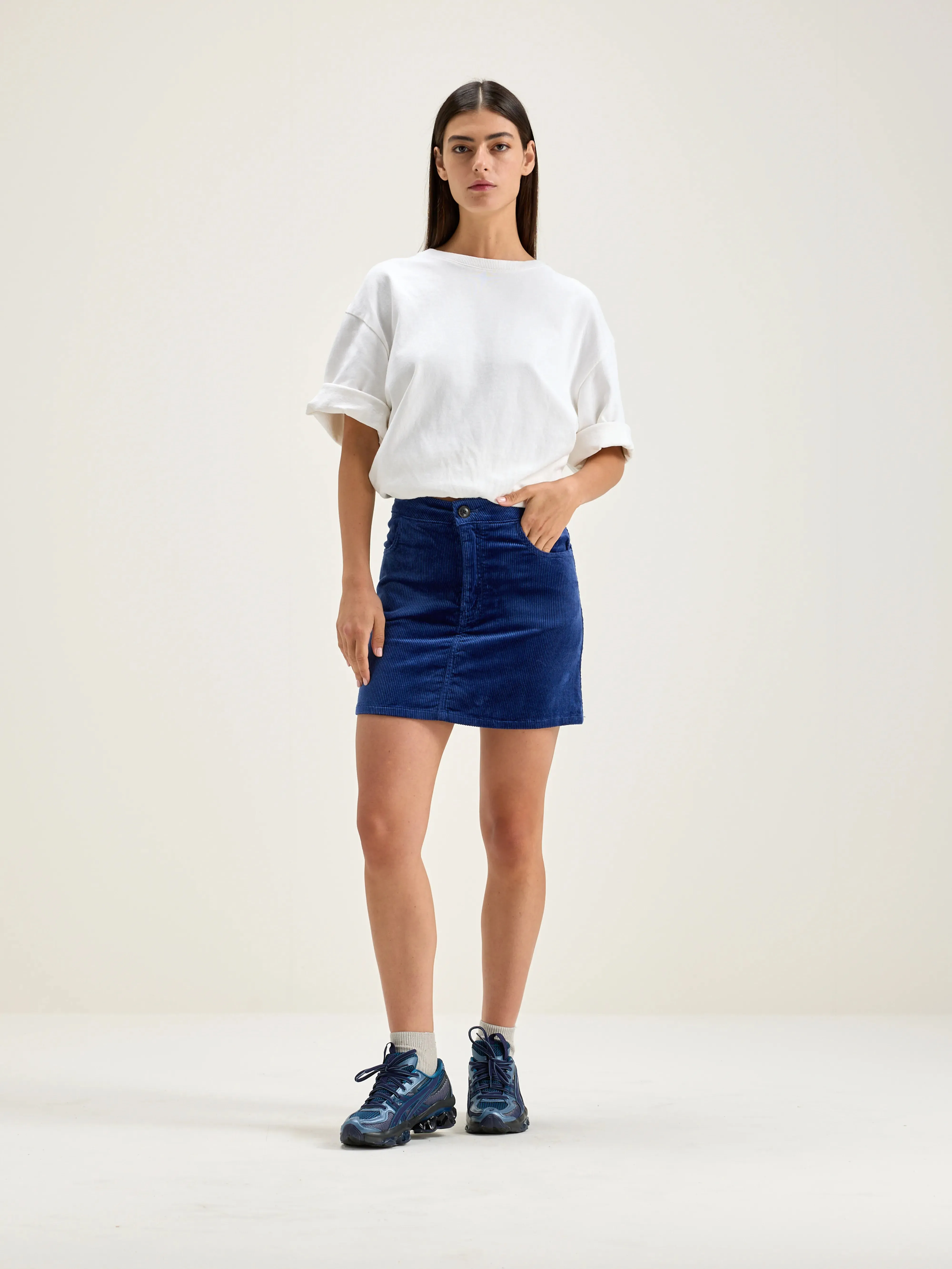 Sour mini skirt (242 / W / BLUE) sold by Bellrose product image thumbnail 2