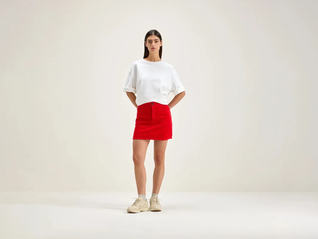 Sour mini skirt (242 / W / SANGUINE) sold by Bellrose