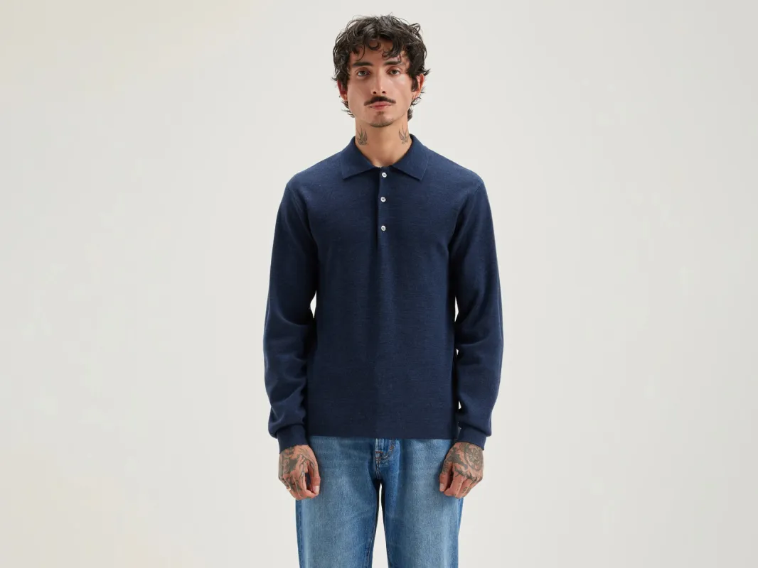 Dynol polo-style sweater (242 / M / NIGHT SHADOW) sold by Bellrose