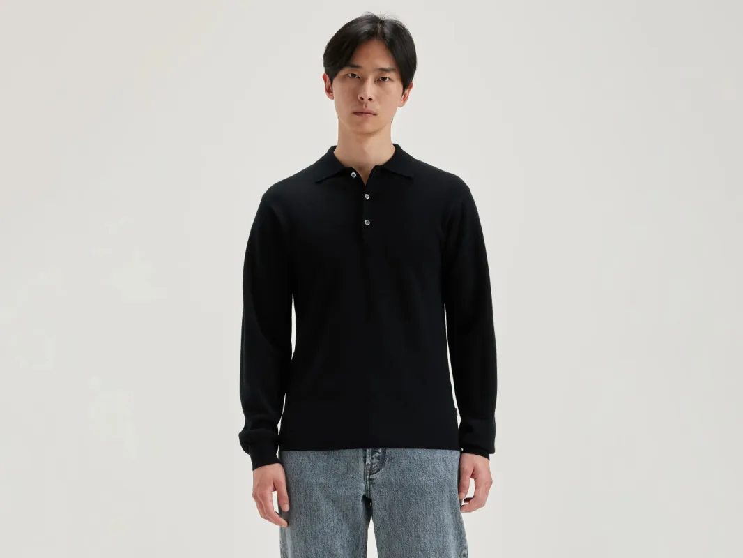 Dynol polo-style sweater (242 / M / BLACK BLUE) sold by Bellrose