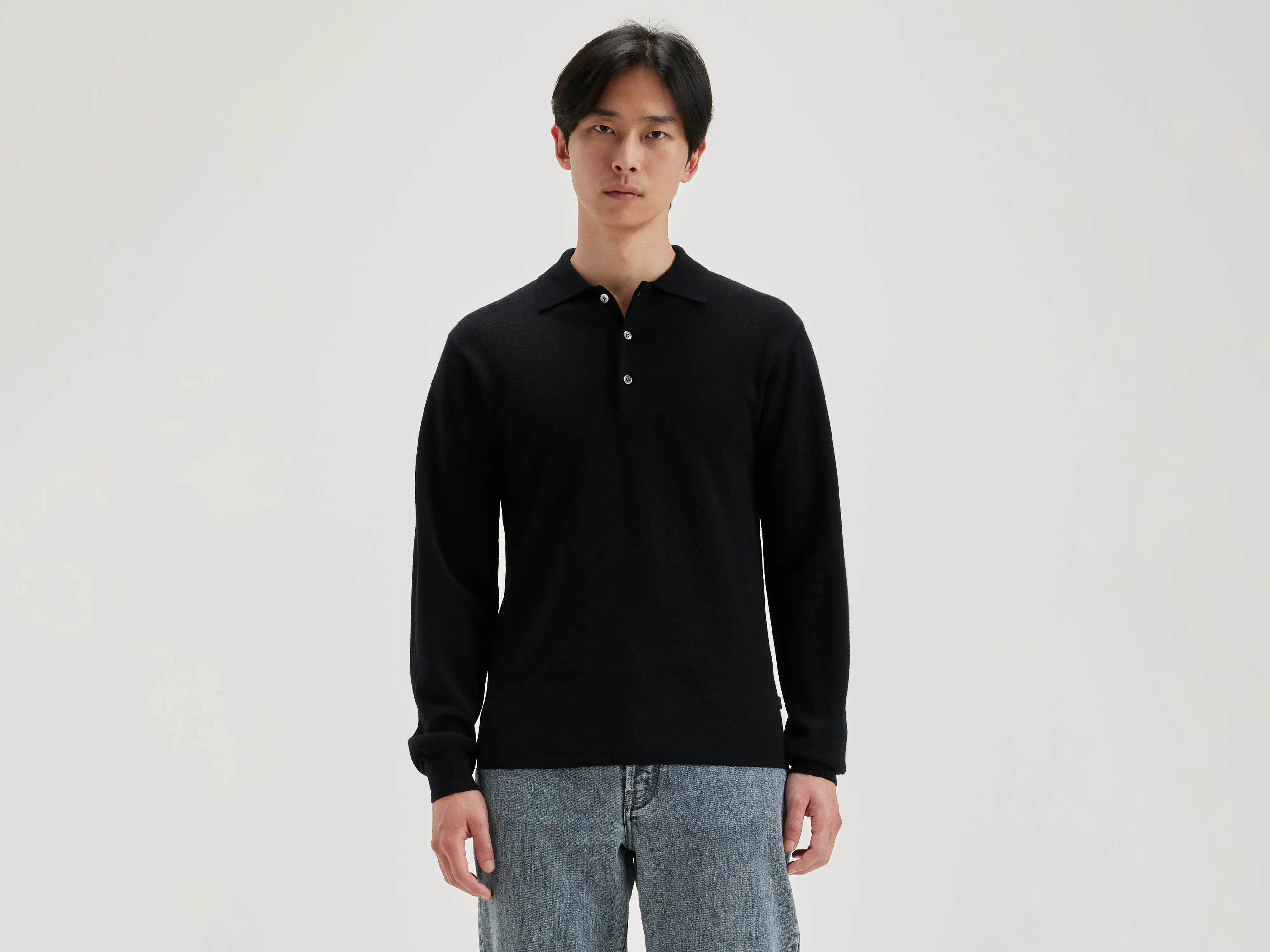 Dynol polo-style sweater (242 / M / BLACK BLUE) sold by Bellrose