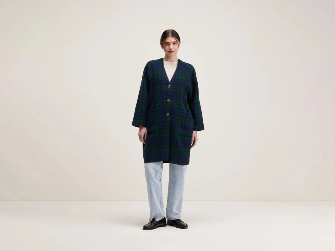 Vendee straight coat (242 / W / CHECK A) sold by Bellrose