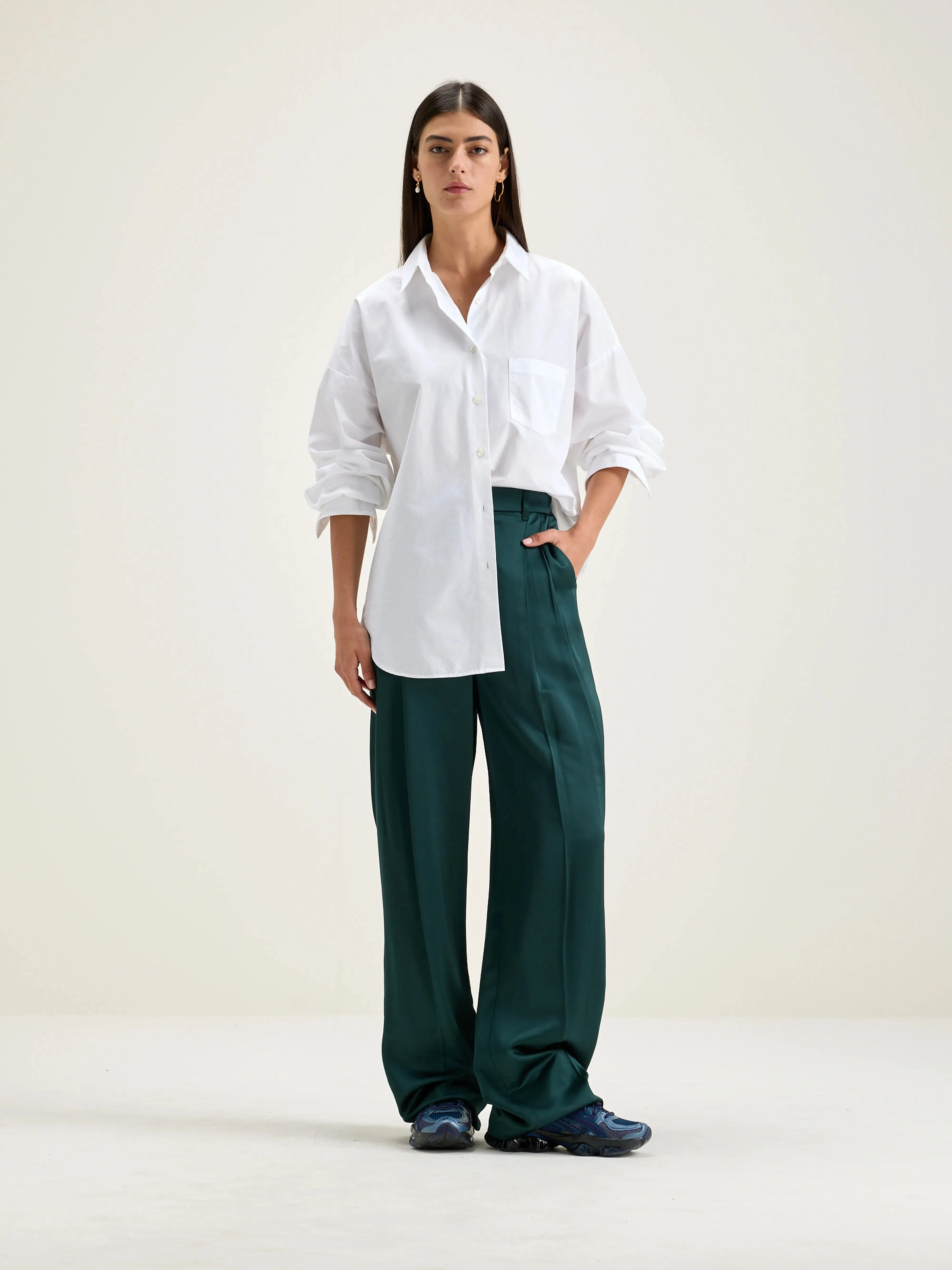 Dominic tailored trousers (242 / W / HUNTER) sold by Bellrose product image thumbnail 2