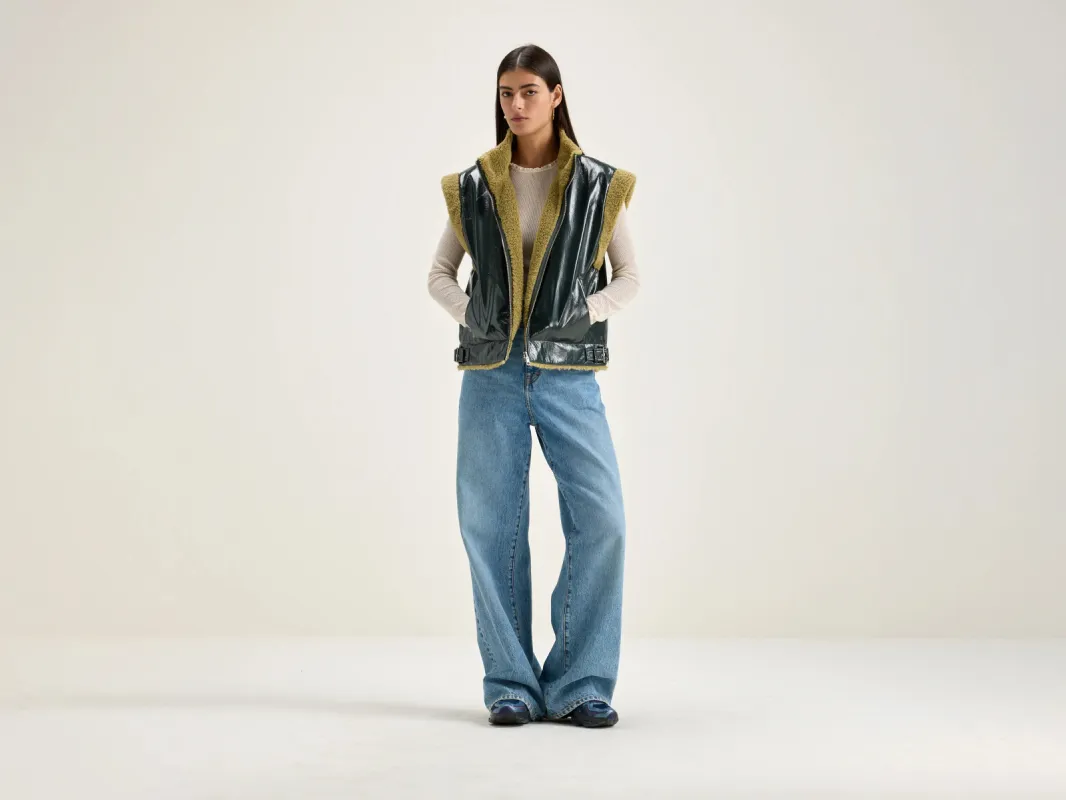 Hodda zip-up bodywarmer (242 / W / ACIER) sold by Bellrose