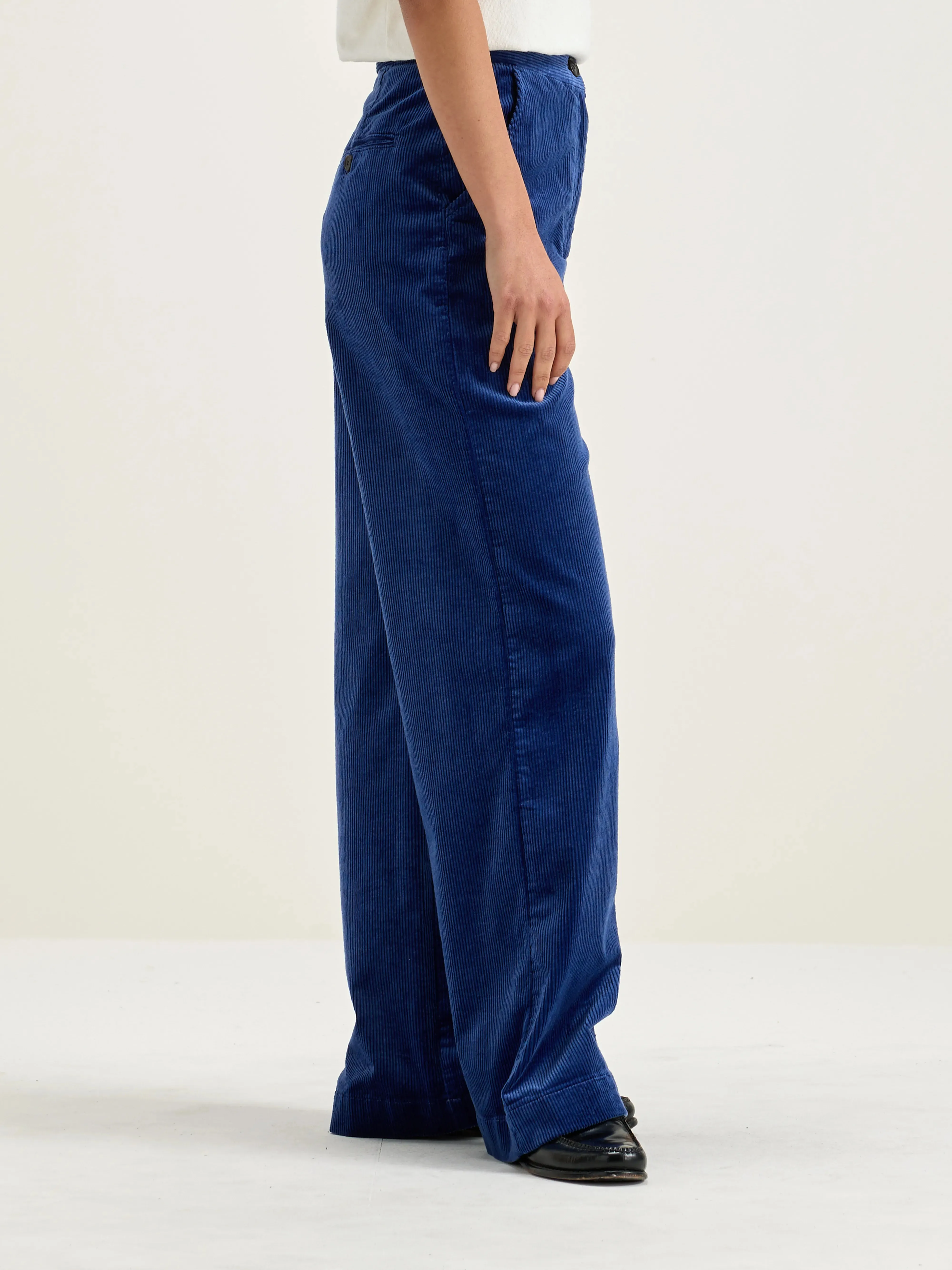 Gabor straight wide trousers (242 / W / BLUE) sold by Bellrose product image thumbnail 5
