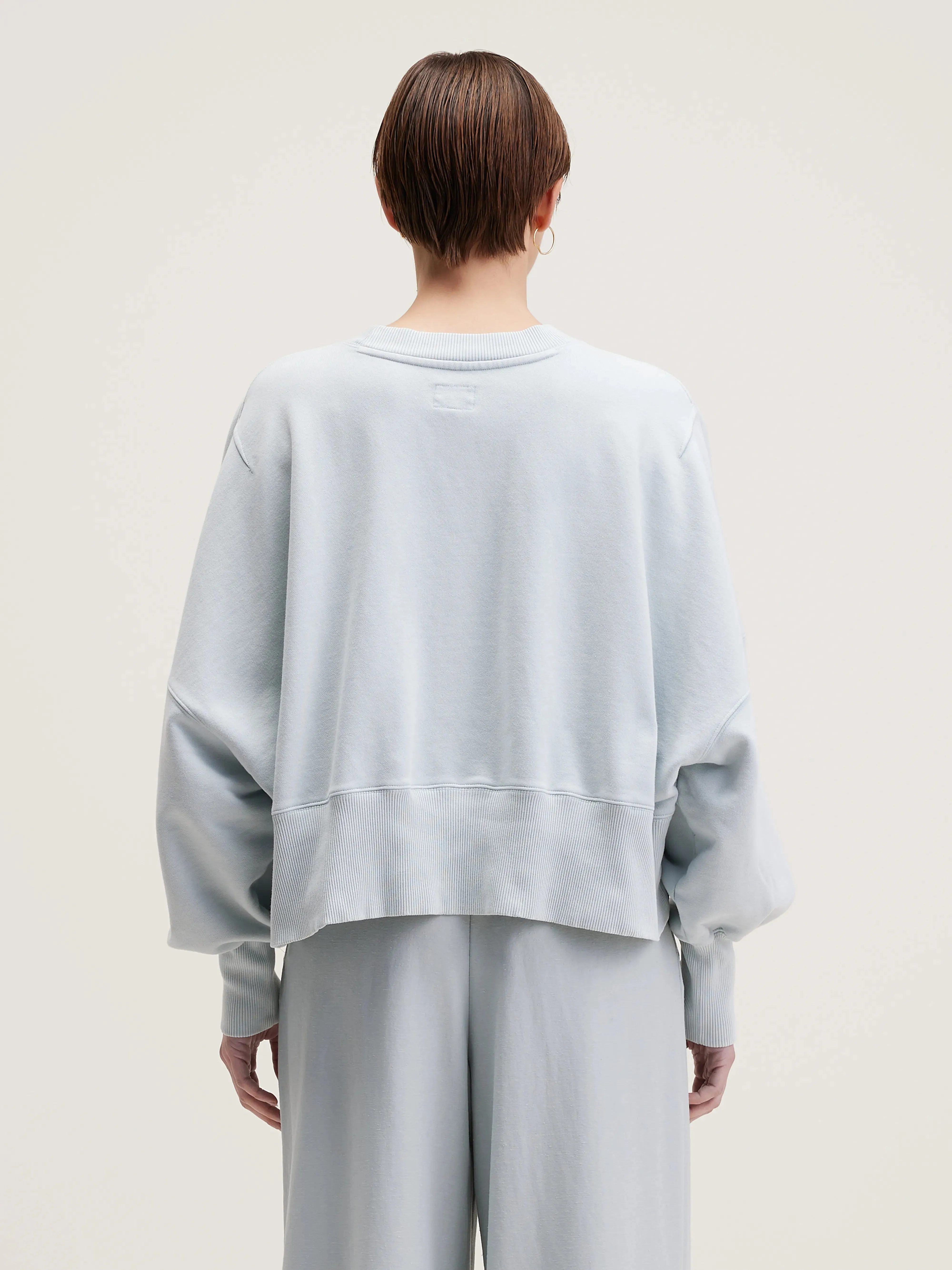 Salva cropped sweatshirt (242 / W / GIVRE) sold by Bellrose product image thumbnail 4