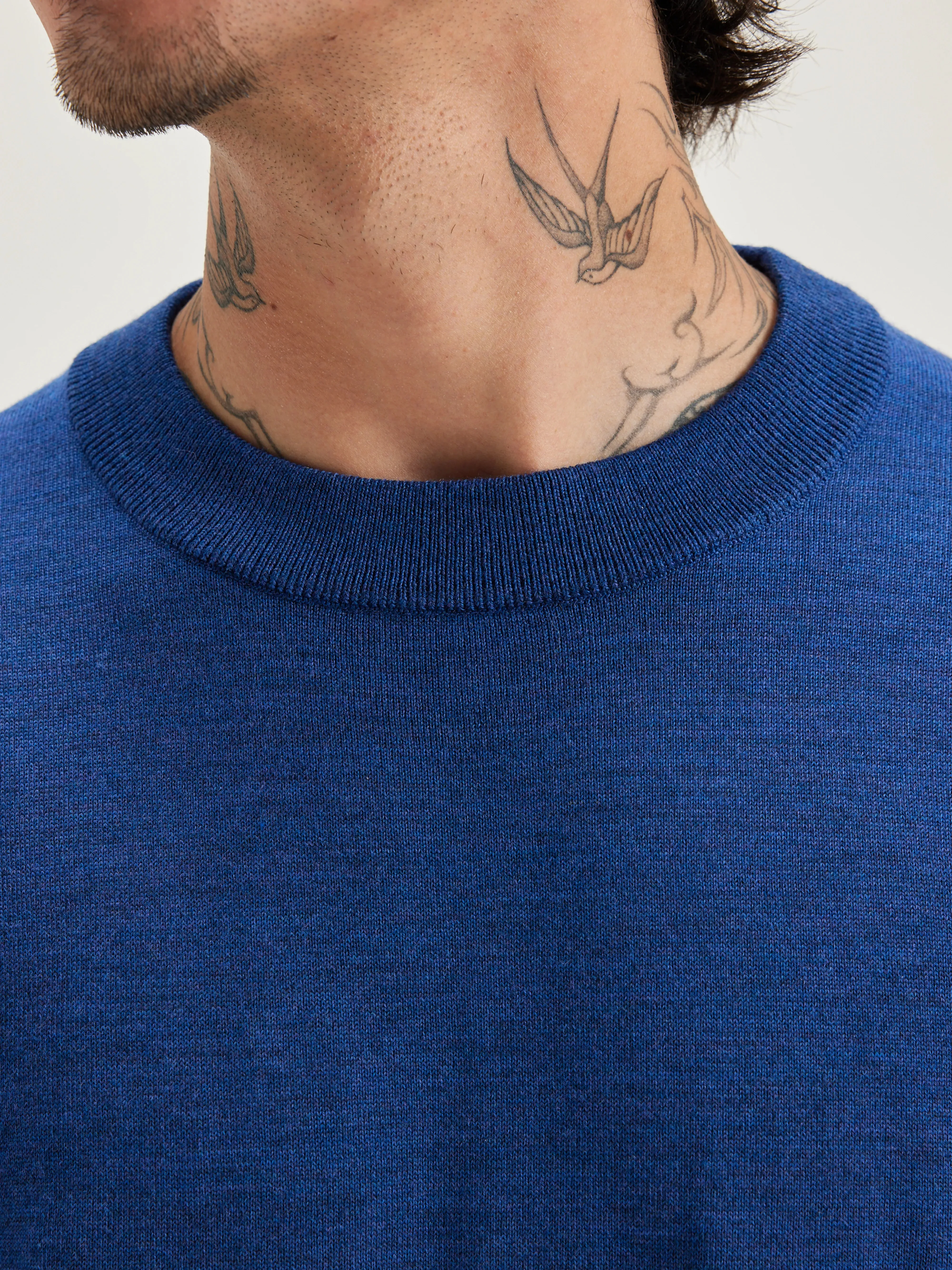 Dilliv crew-neck sweater (242 / M / BLUE MIX) sold by Bellrose product image thumbnail 5