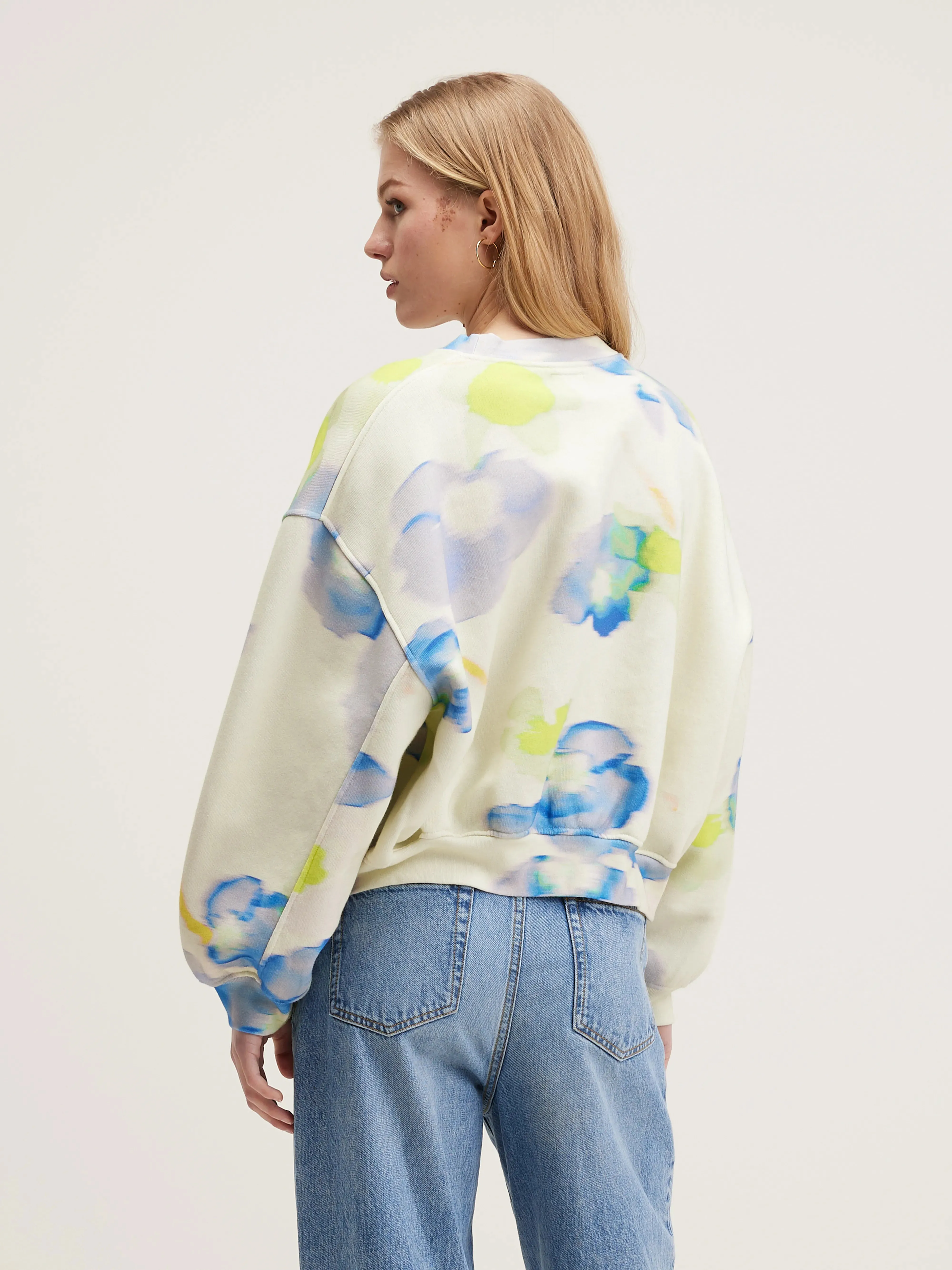 Fancy floral printed sweatshirt (242 / W / COMBO B) sold by Bellrose product image thumbnail 3