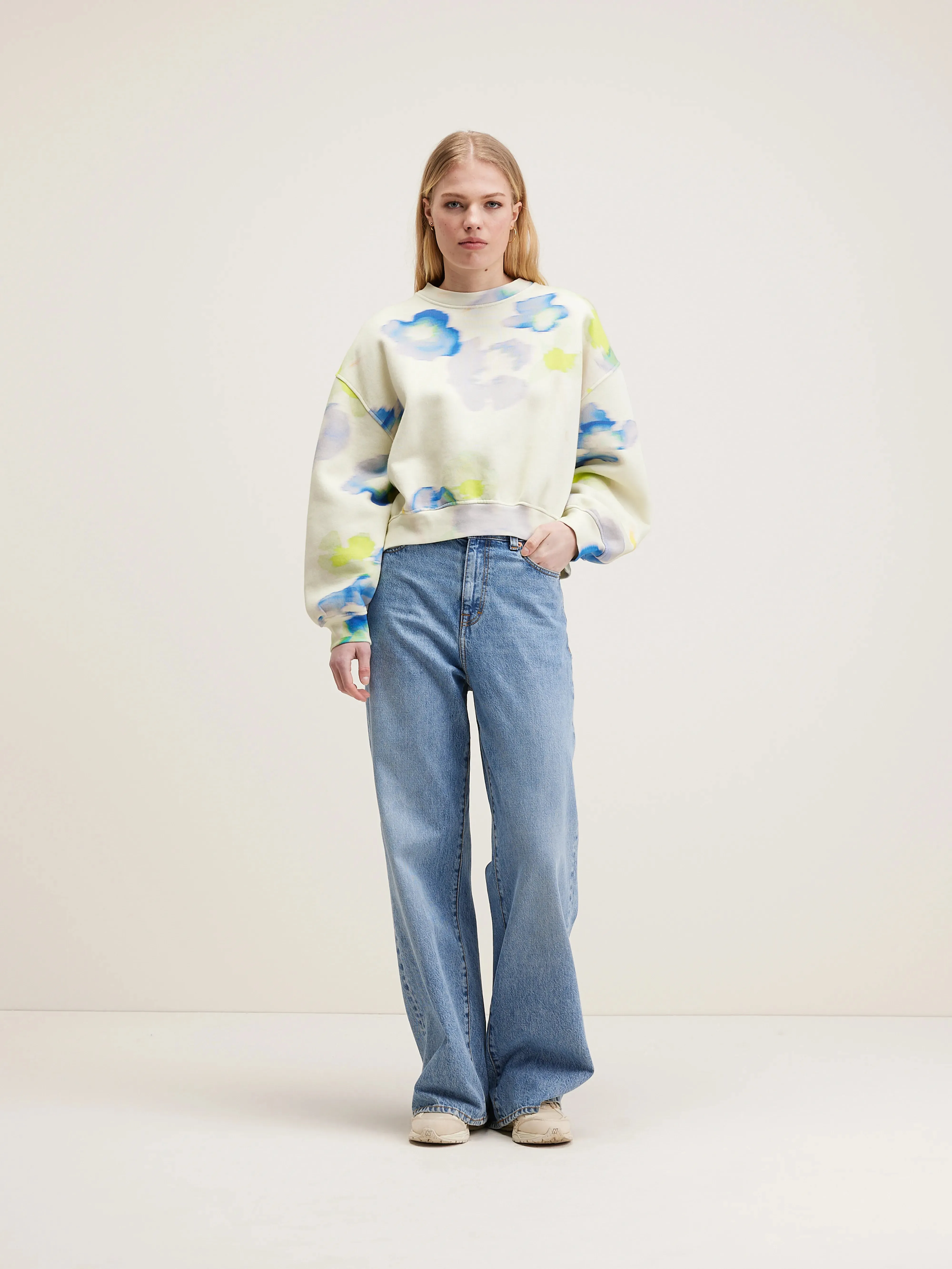 Fancy floral printed sweatshirt (242 / W / COMBO B) sold by Bellrose product image thumbnail 2