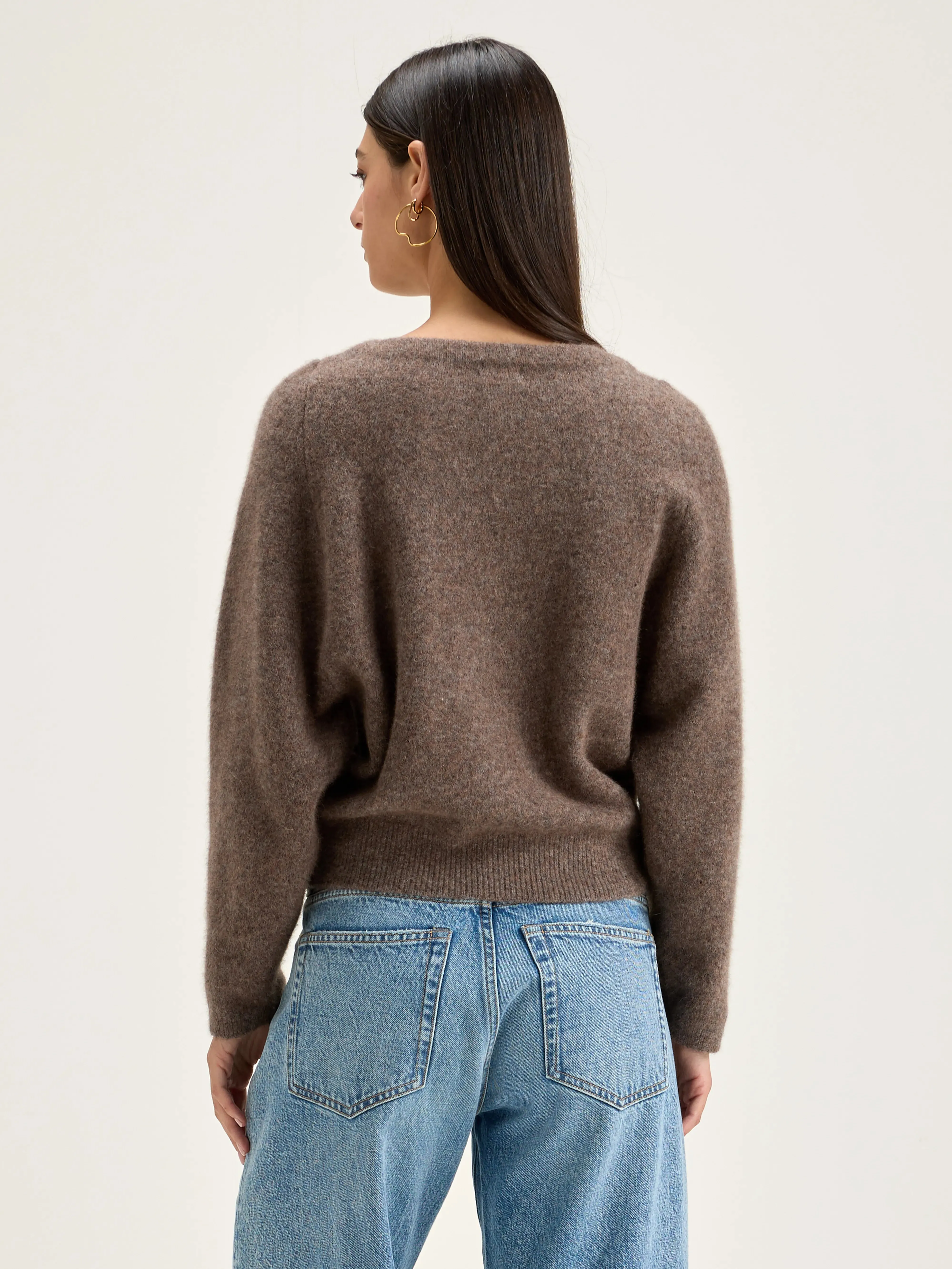 Deros round-neck sweater (242 / W / DUST) sold by Bellrose product image thumbnail 4
