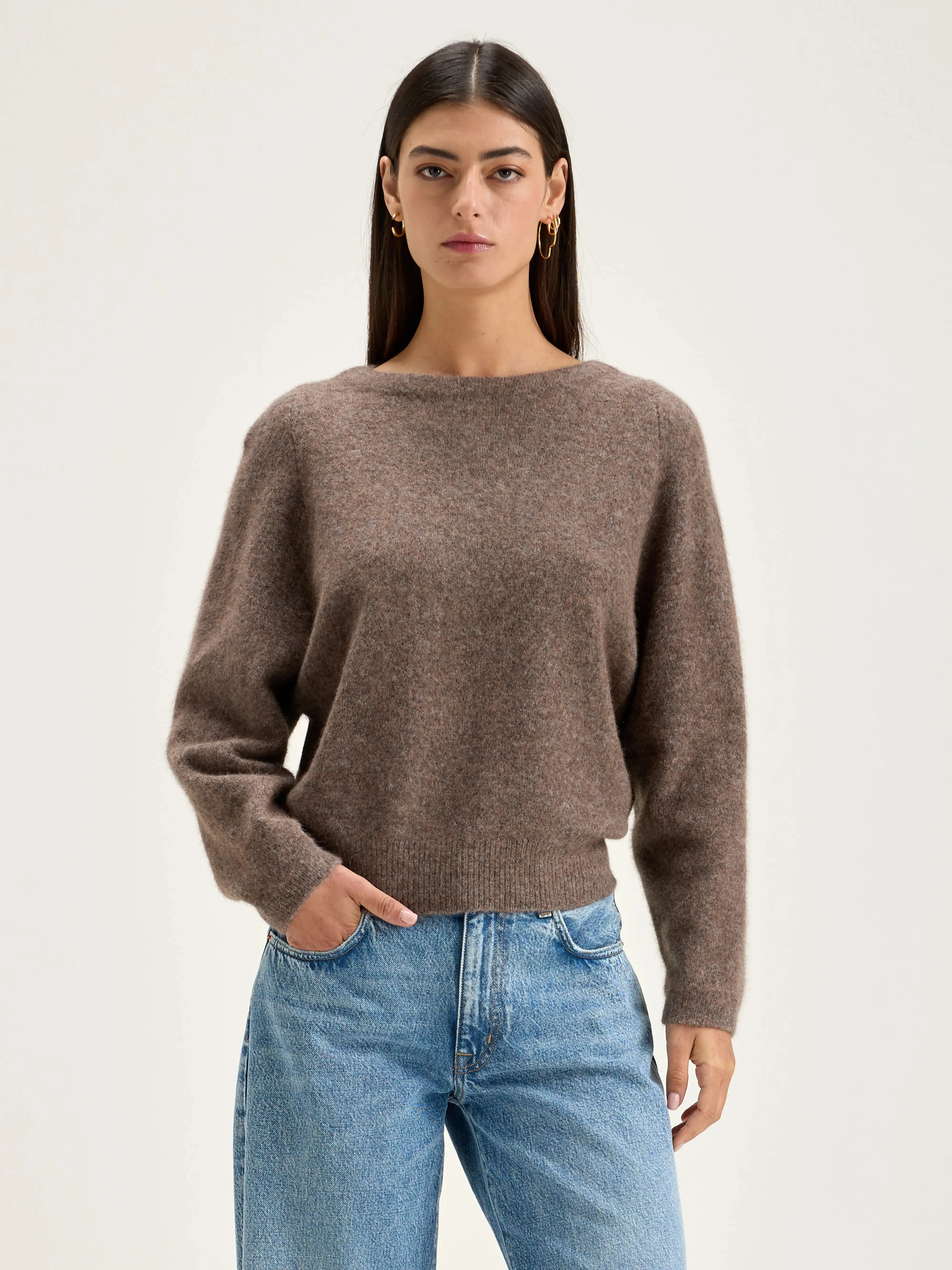 Deros round-neck sweater (242 / W / DUST) sold by Bellrose product image thumbnail 2