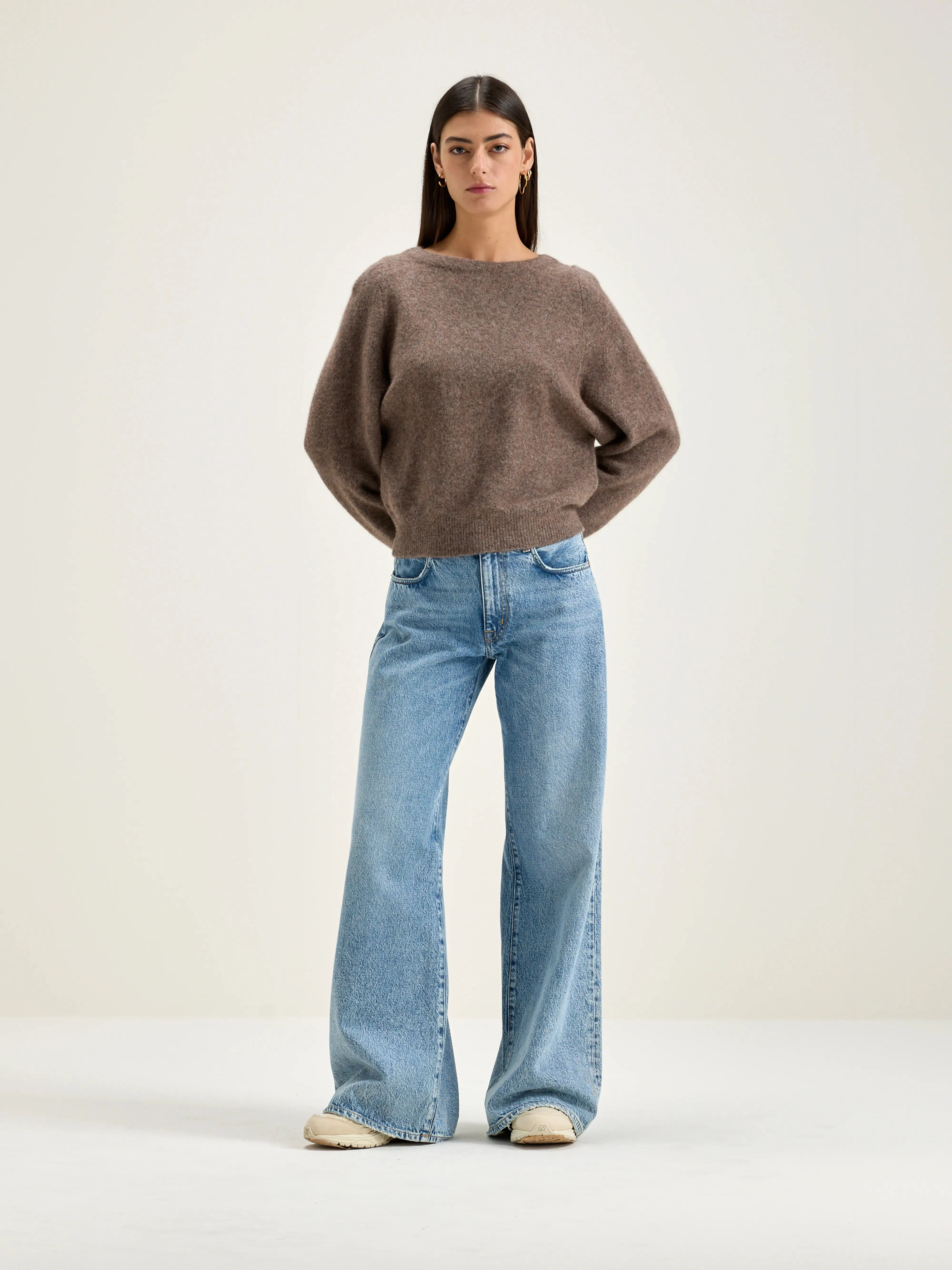 Deros round-neck sweater (242 / W / DUST) sold by Bellrose product image thumbnail 3