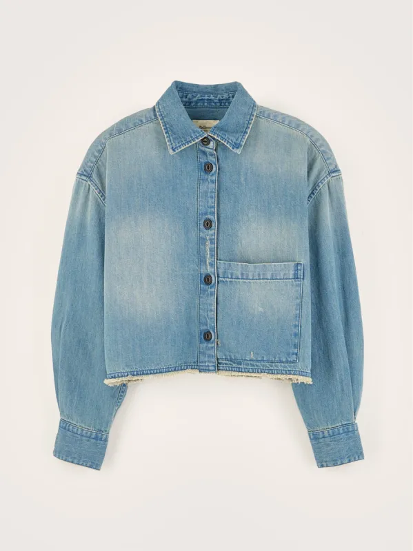 Wiggle boxy shirt (242 / G / LT BLUE STONE) sold by Bellrose