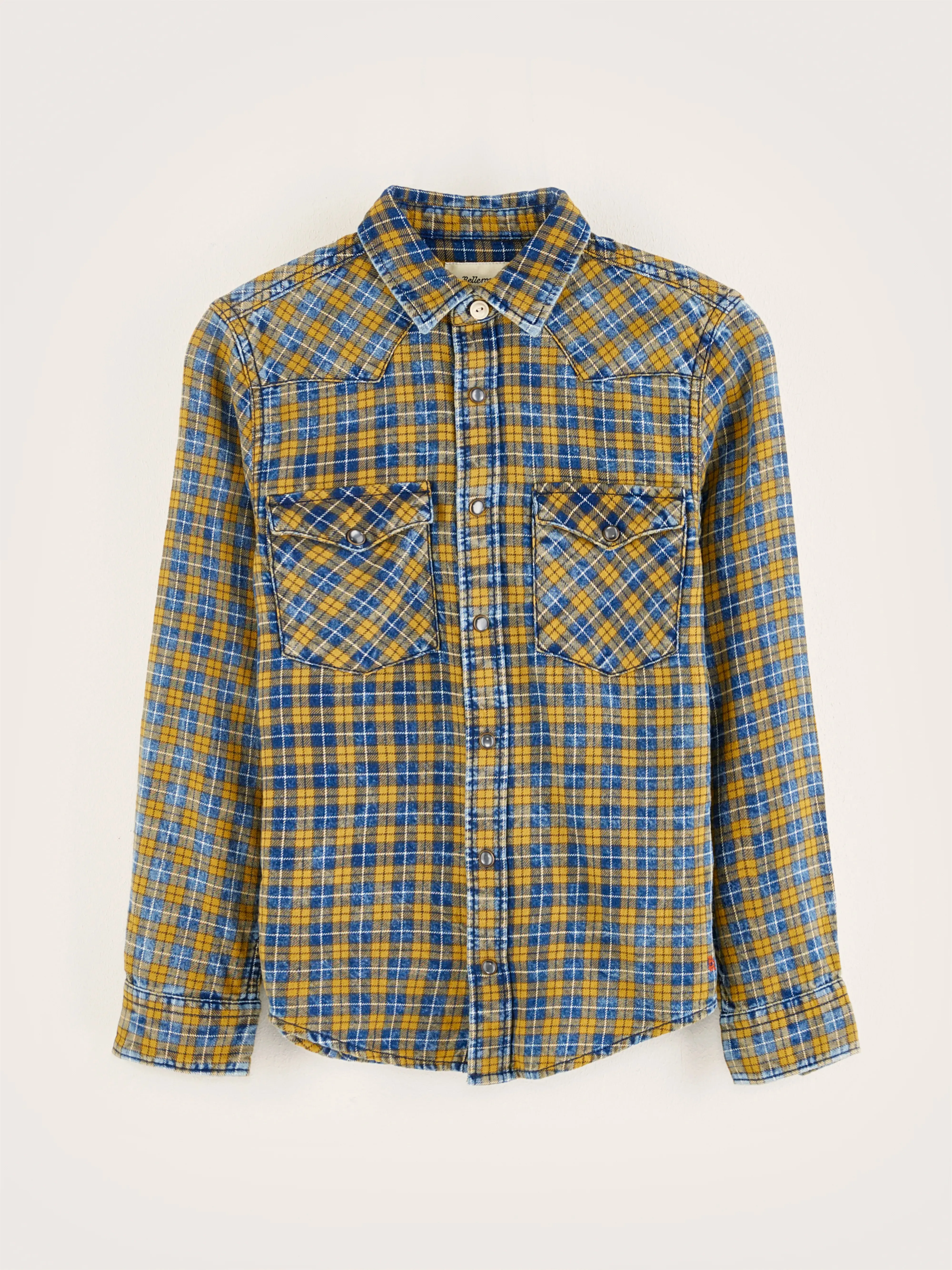 Peio checked shirt (242 / B / CHECK A) sold by Bellrose product image thumbnail 3