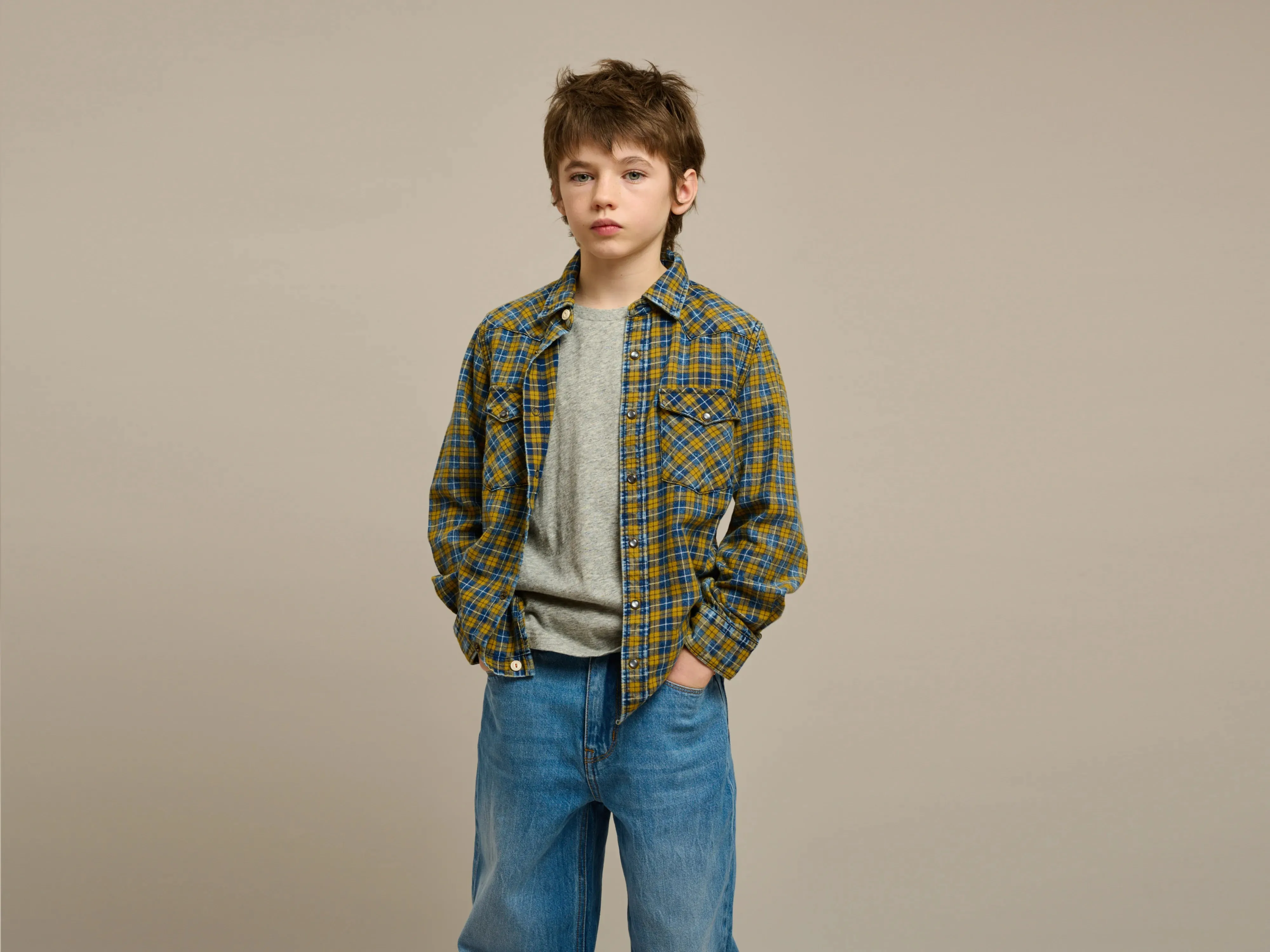 Peio checked shirt (242 / B / CHECK A) sold by Bellrose