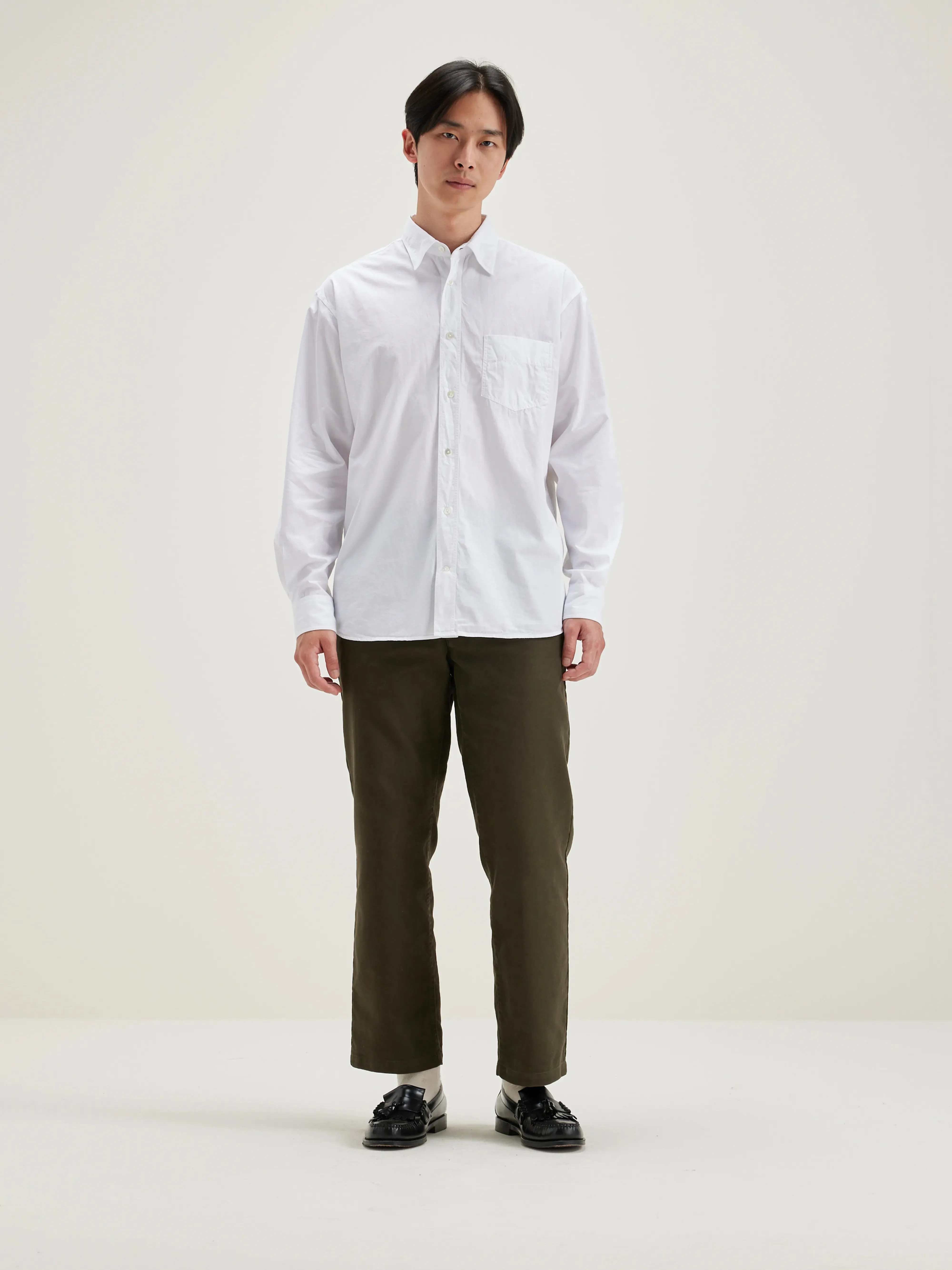 Lighty relaxed shirt (242 / M / WHITE) sold by Bellrose product image thumbnail 3