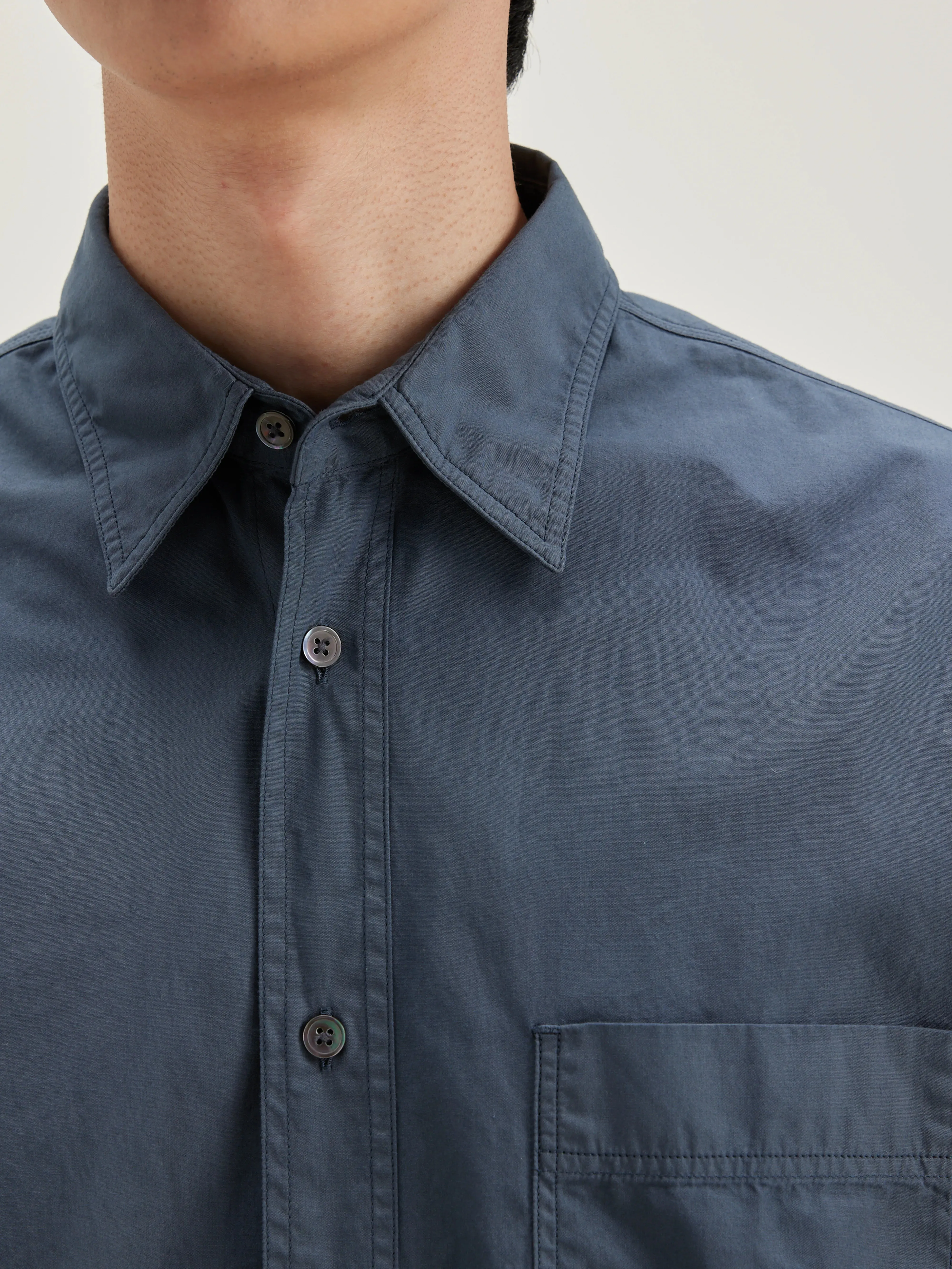 Lighty relaxed shirt (242 / M / BLUE NIGHTS) sold by Bellrose product image thumbnail 5