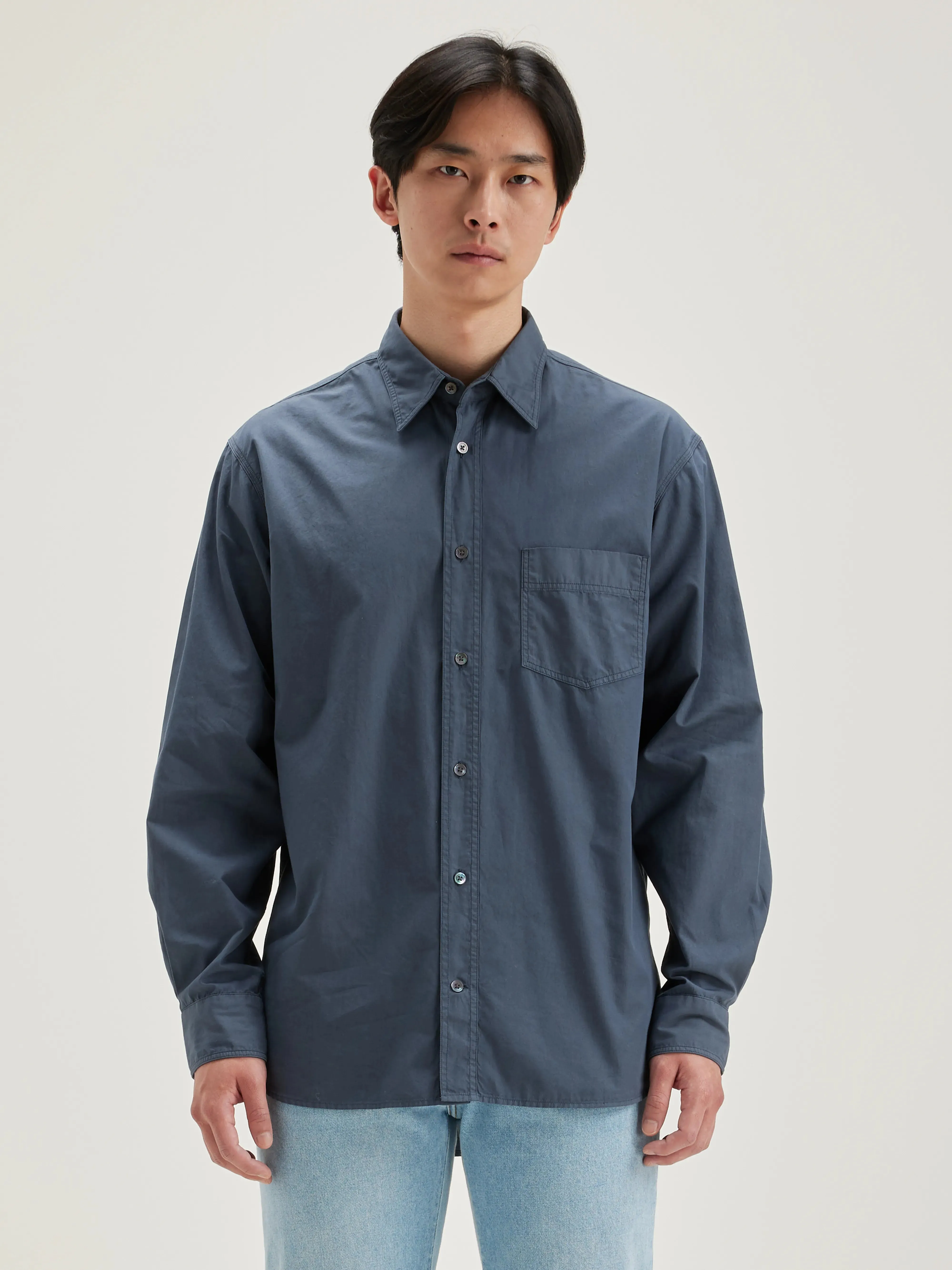 Lighty relaxed shirt (242 / M / BLUE NIGHTS) sold by Bellrose product image thumbnail 2